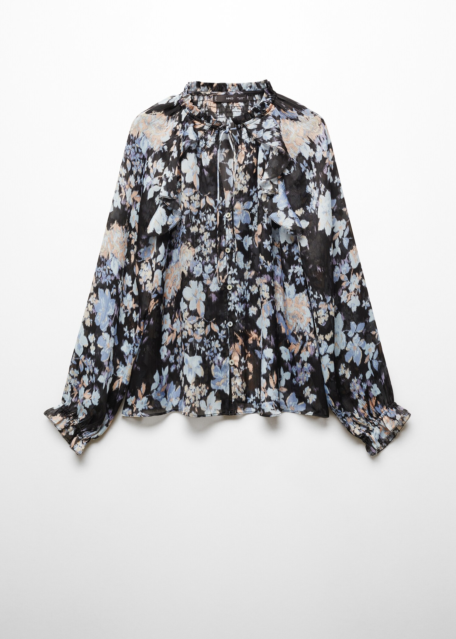 Blusa fluida estampado floral - Artículo sin modelo