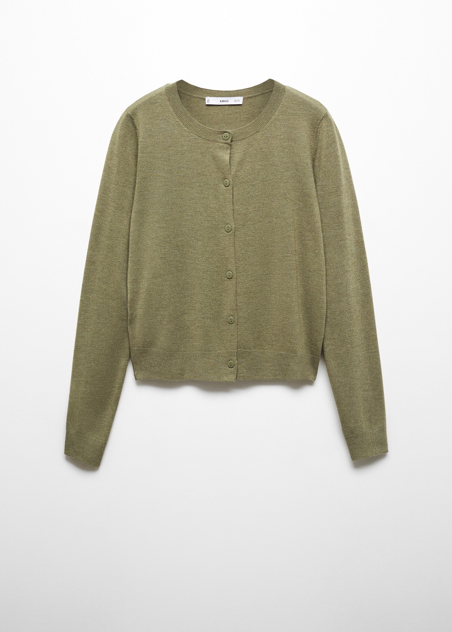 Button knit cardigan - Article without model