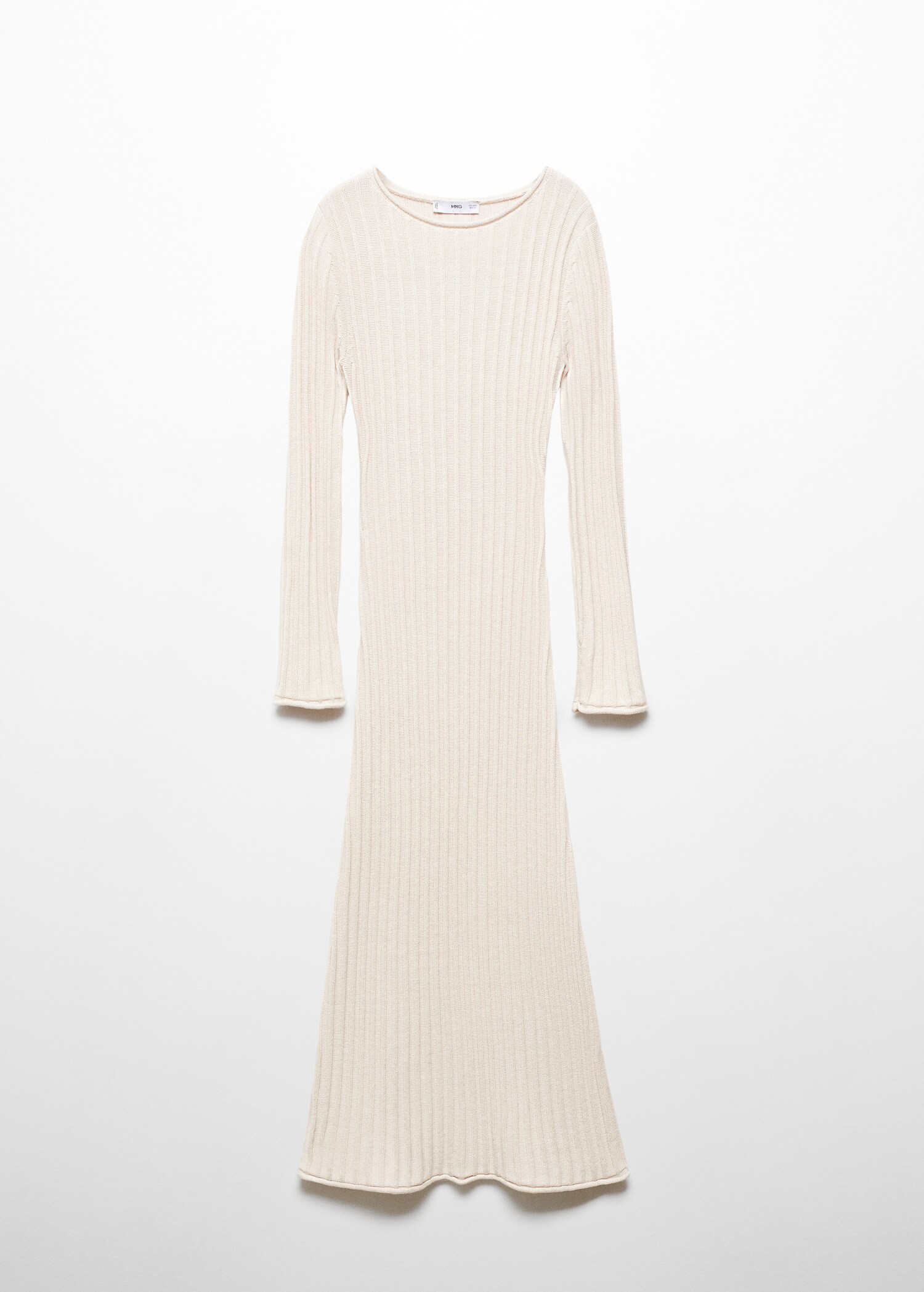 Ribbed knit dress - Article without model
