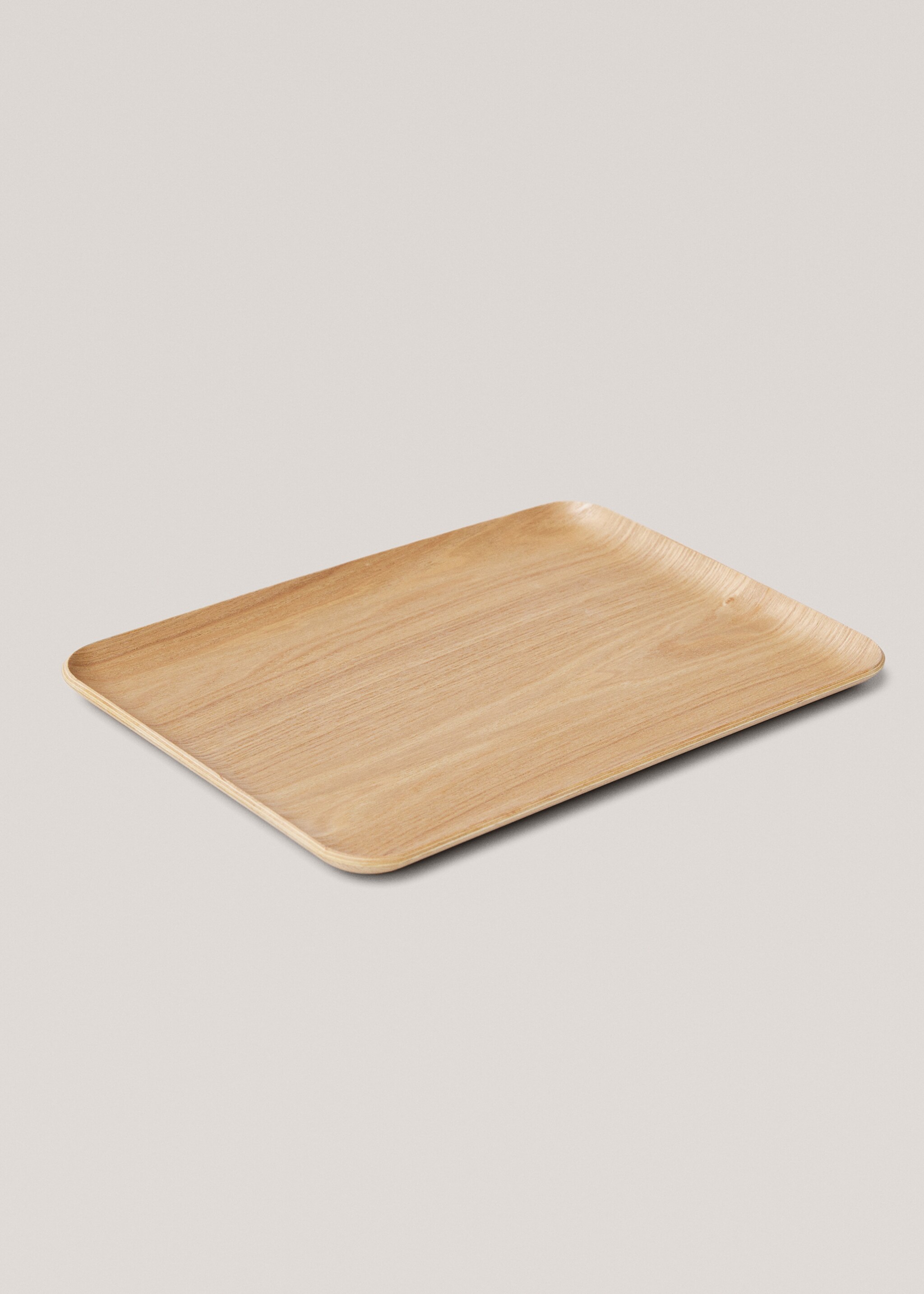 Rectangular wooden tray 33x23cm - Details of the article 3, Brown. Ref: 67074058-00.