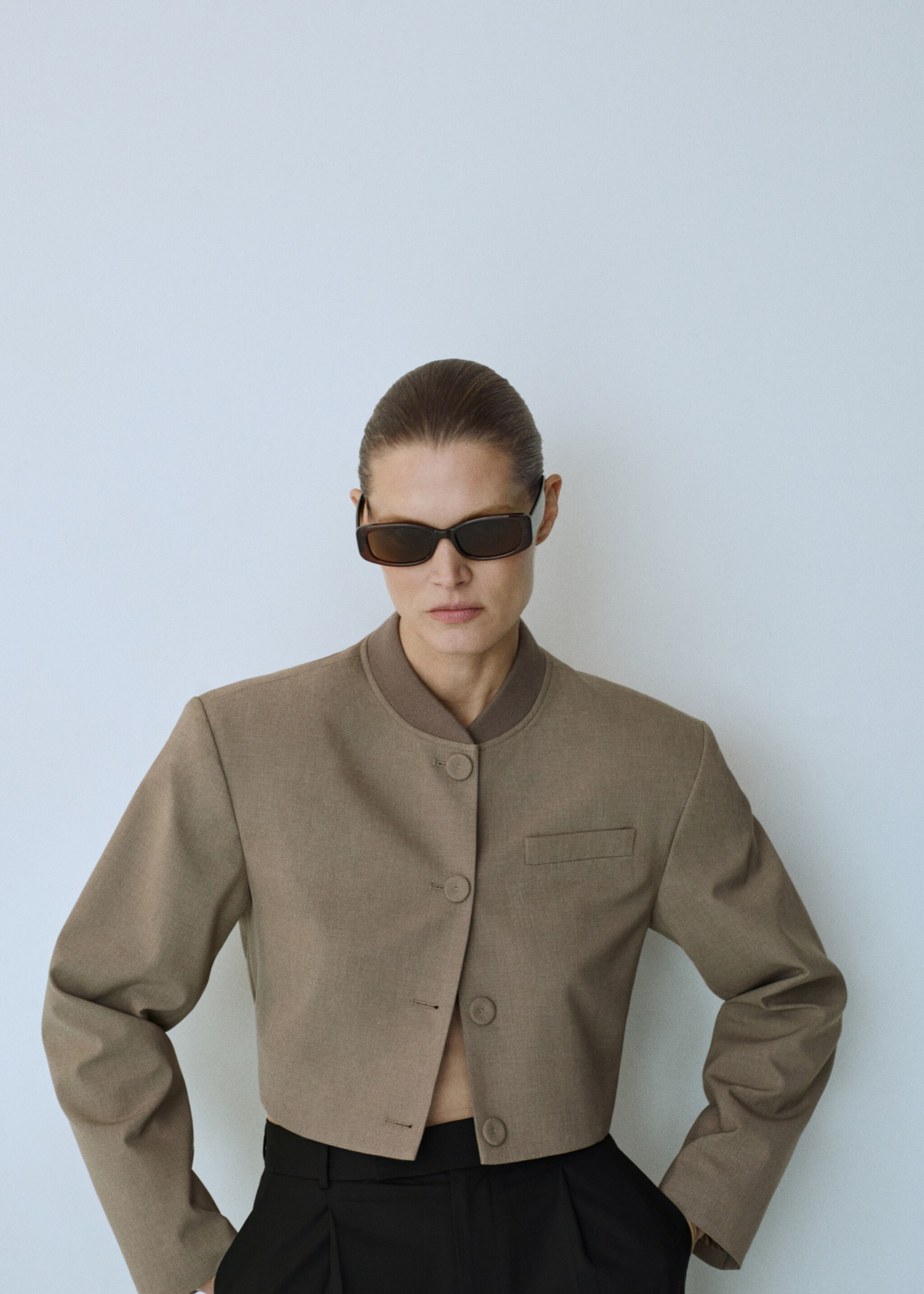 Chaqueta crop botones - Detalle del artículo 7