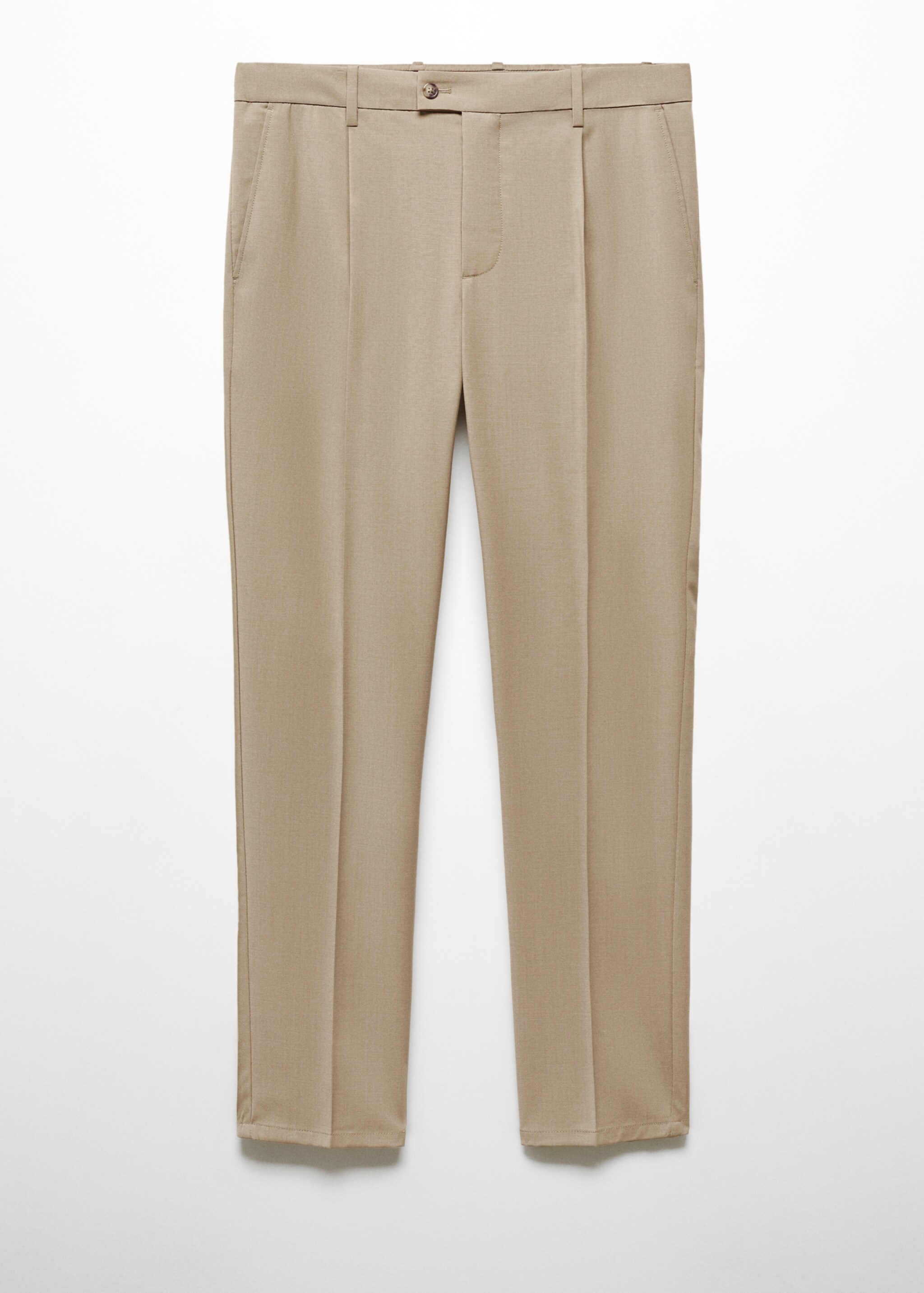 Cool-Wool-Hose mit Bundfaltendetail - Artikel ohne Model