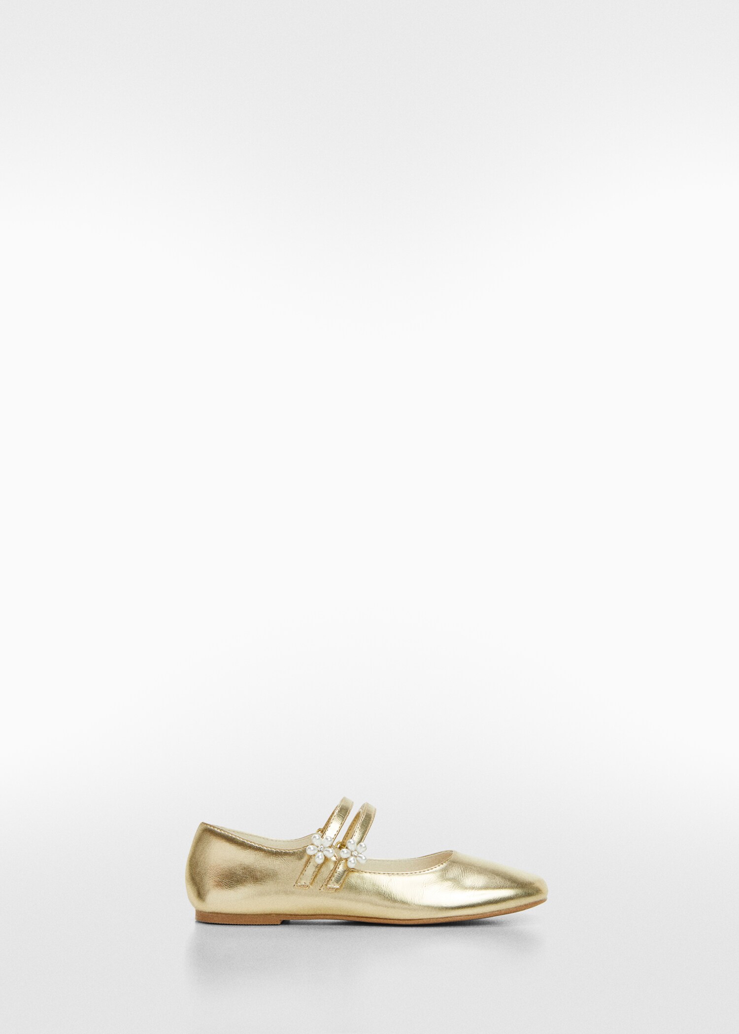 Metallic ballet flats - Article without model