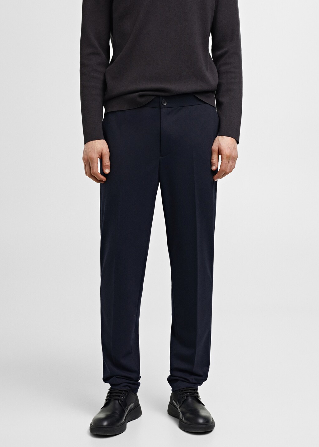 Slim-fit cotton suit pants - Men | MANGO OUTLET USA Slim-fit cotton suit pants - Men | MANGO OUTLET USA