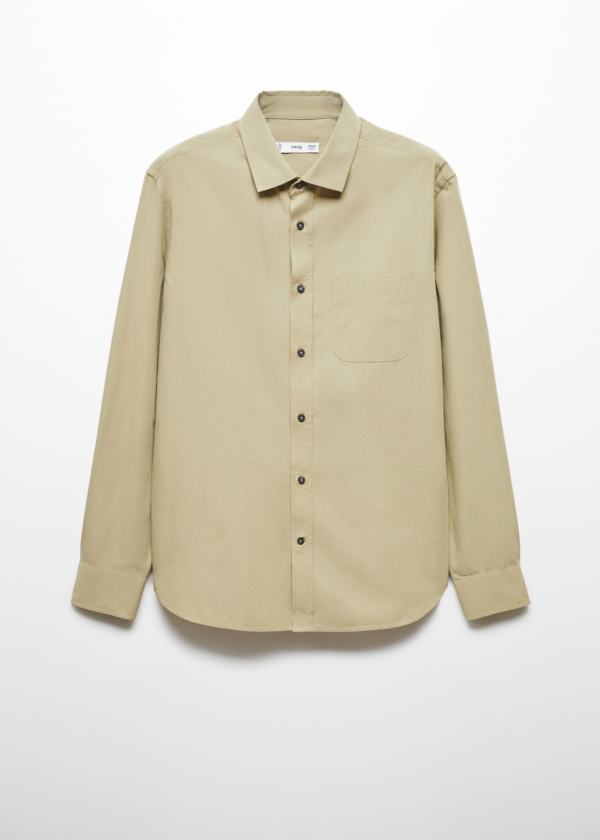Camisa popelín bolsillo - Artículo sin modelo