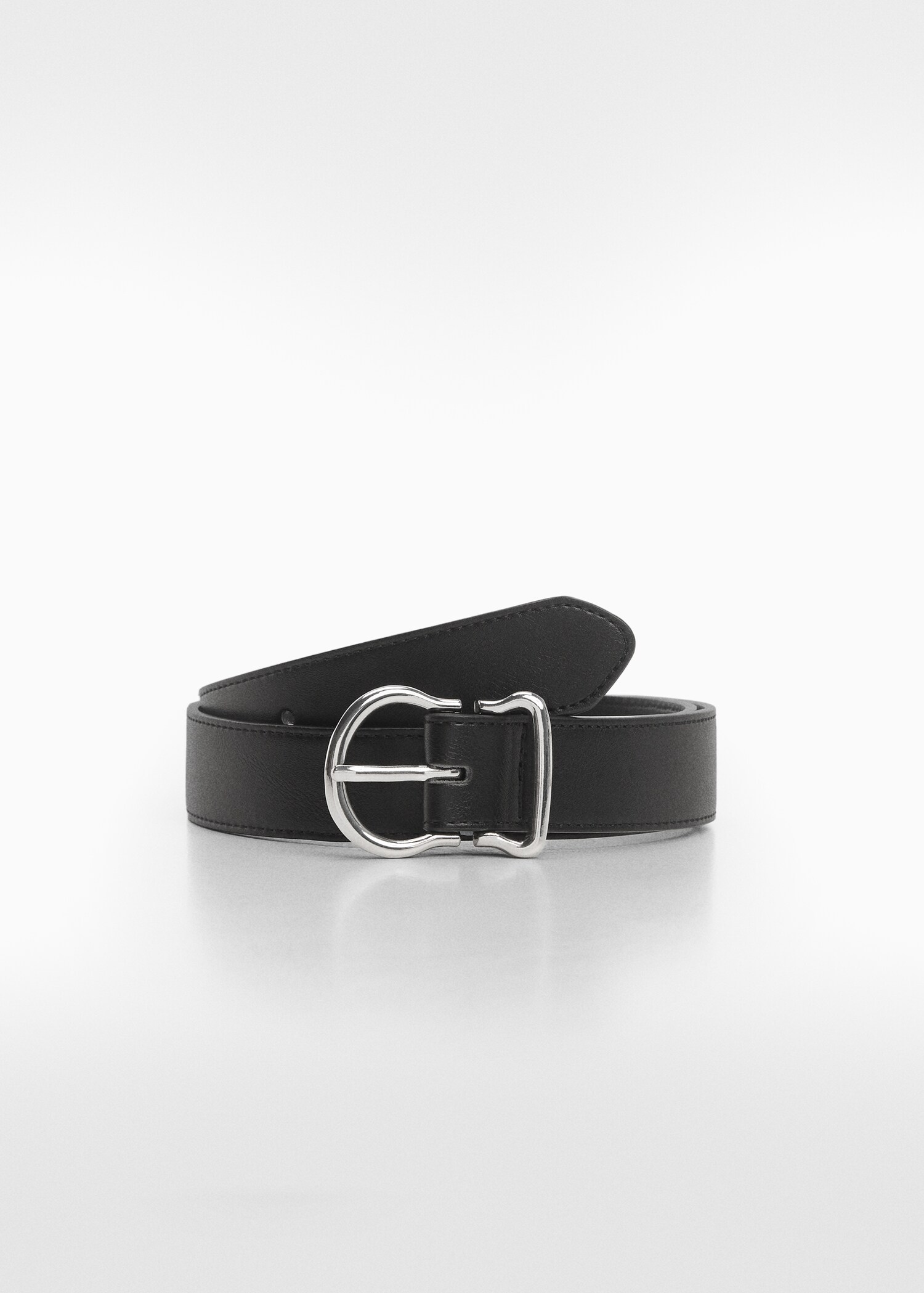 Leather-effect belt - Article without model