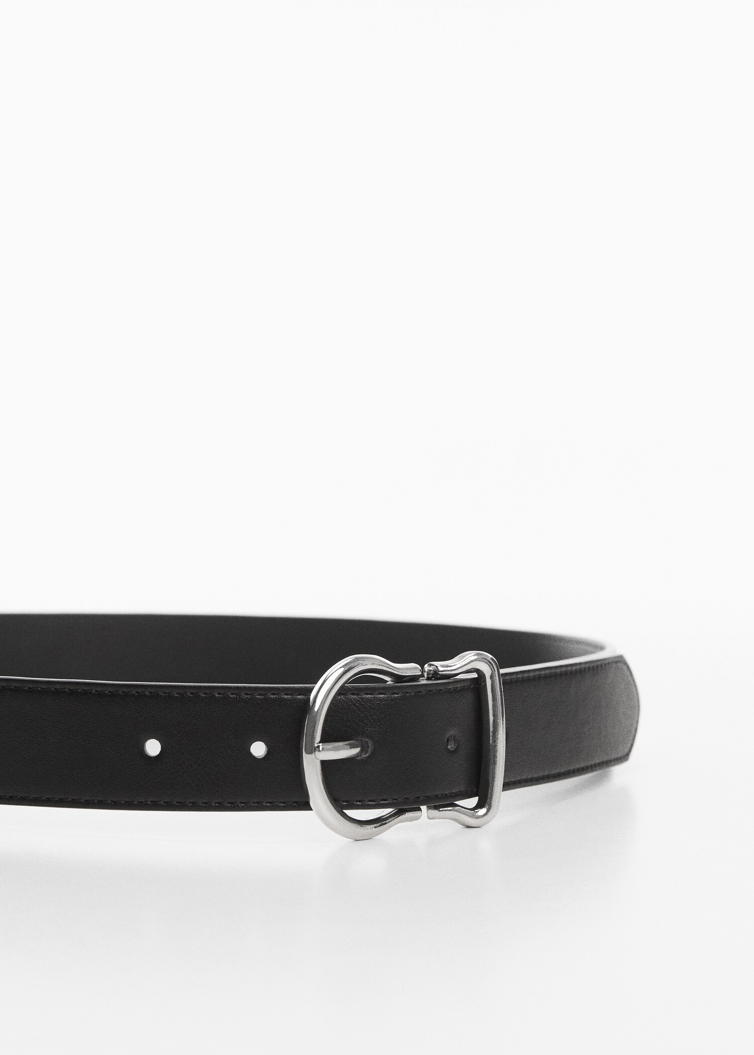 Leather-effect belt - Details of the article 2