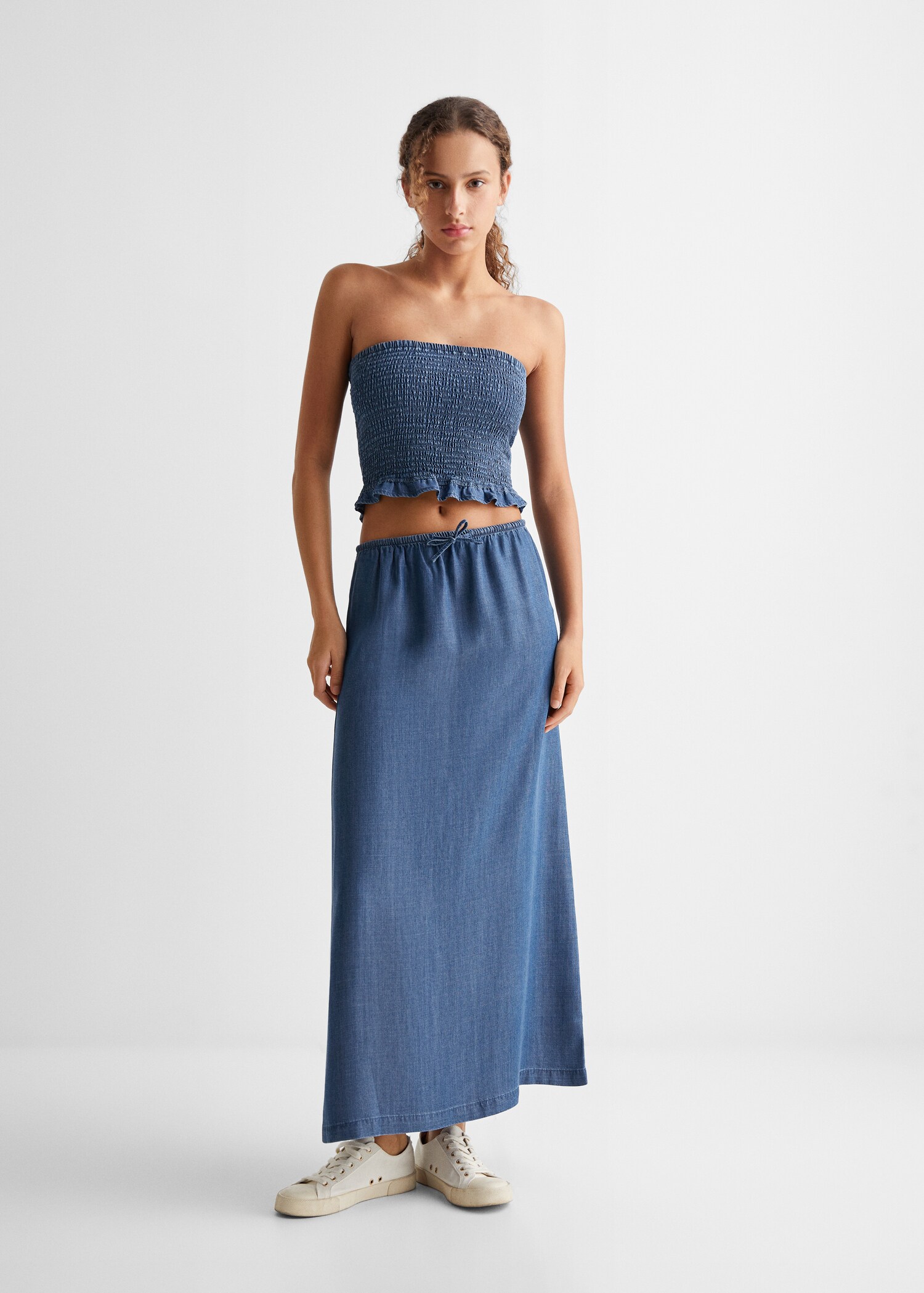 Bandeau-Top mit Borte - Detail des Artikels 3