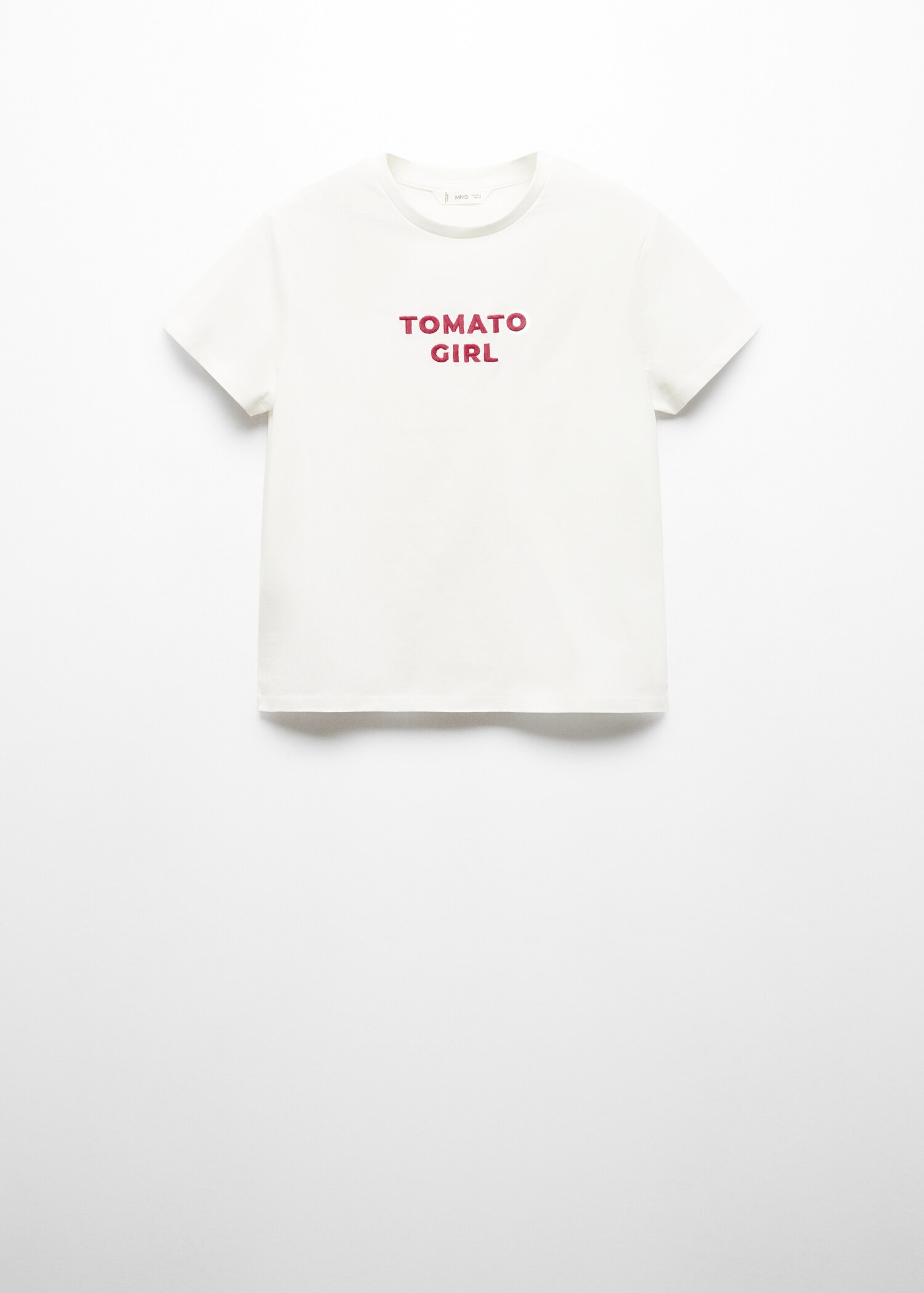Camiseta mensaje estampado - Artículo sin modelo