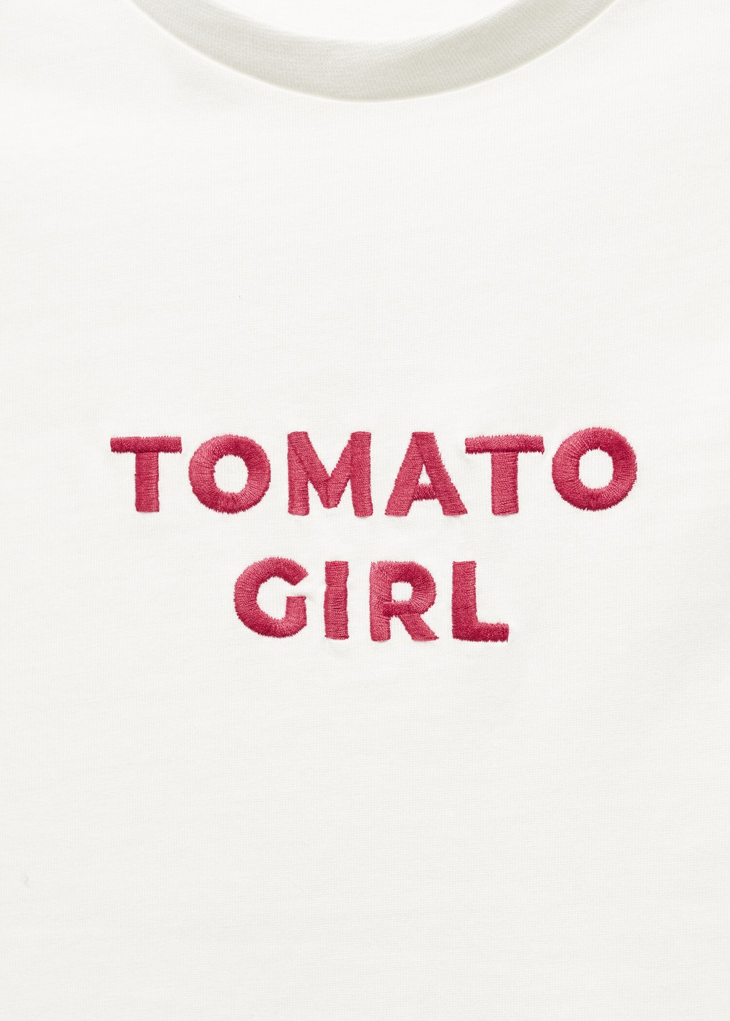 Camiseta mensaje estampado - Detalle del artículo 8