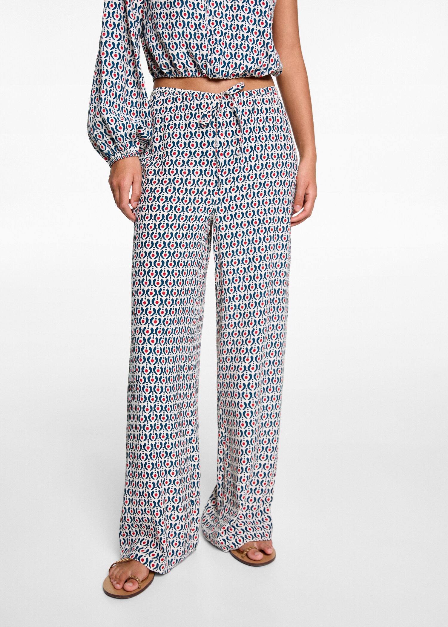Pantalon droit imprimé - Détail de l'article 6
