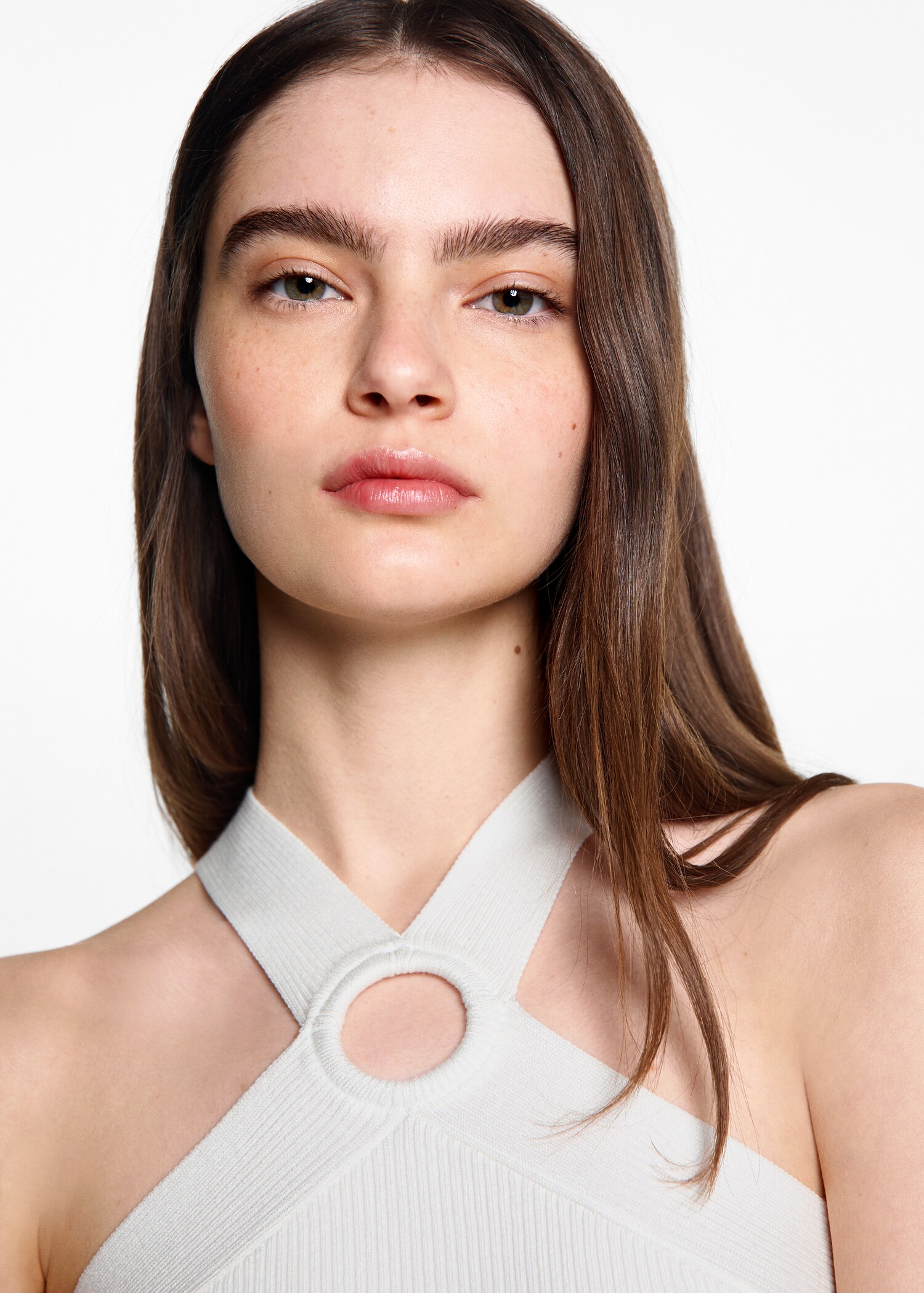 Knitted wrap top - Details of the article 1