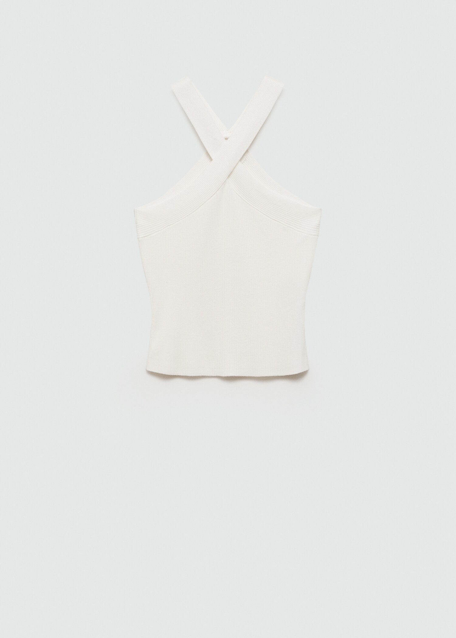 Knitted wrap top - Reverse of the article