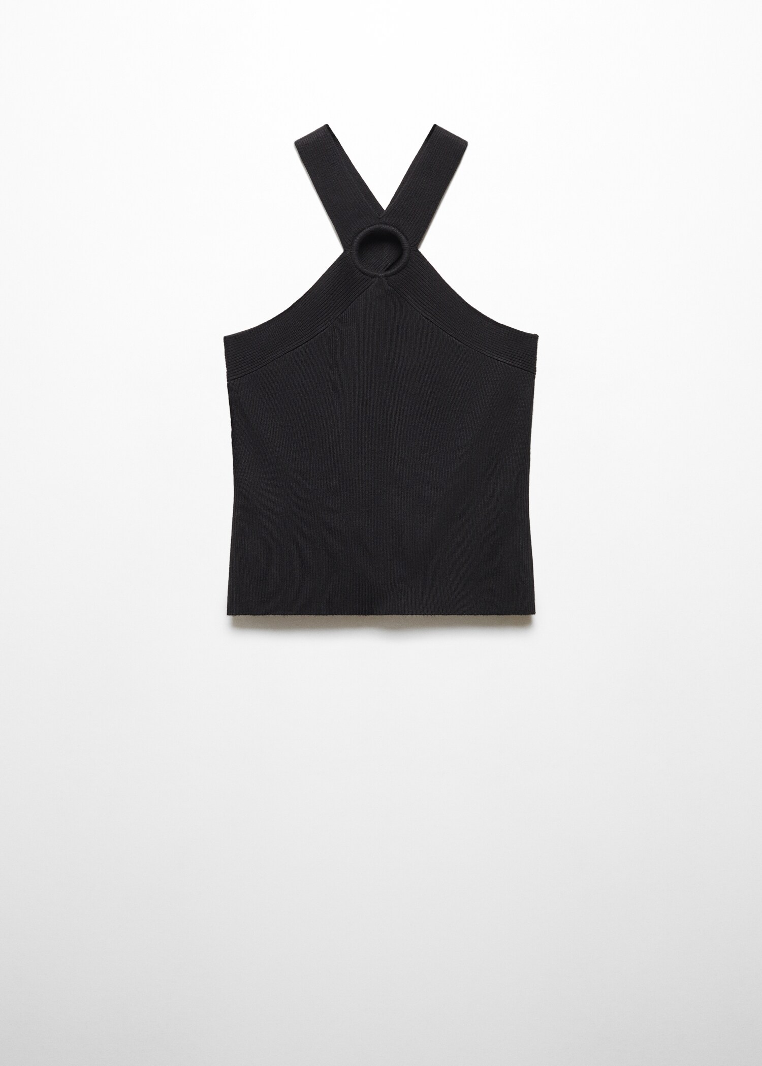 Knitted wrap top - Main Image