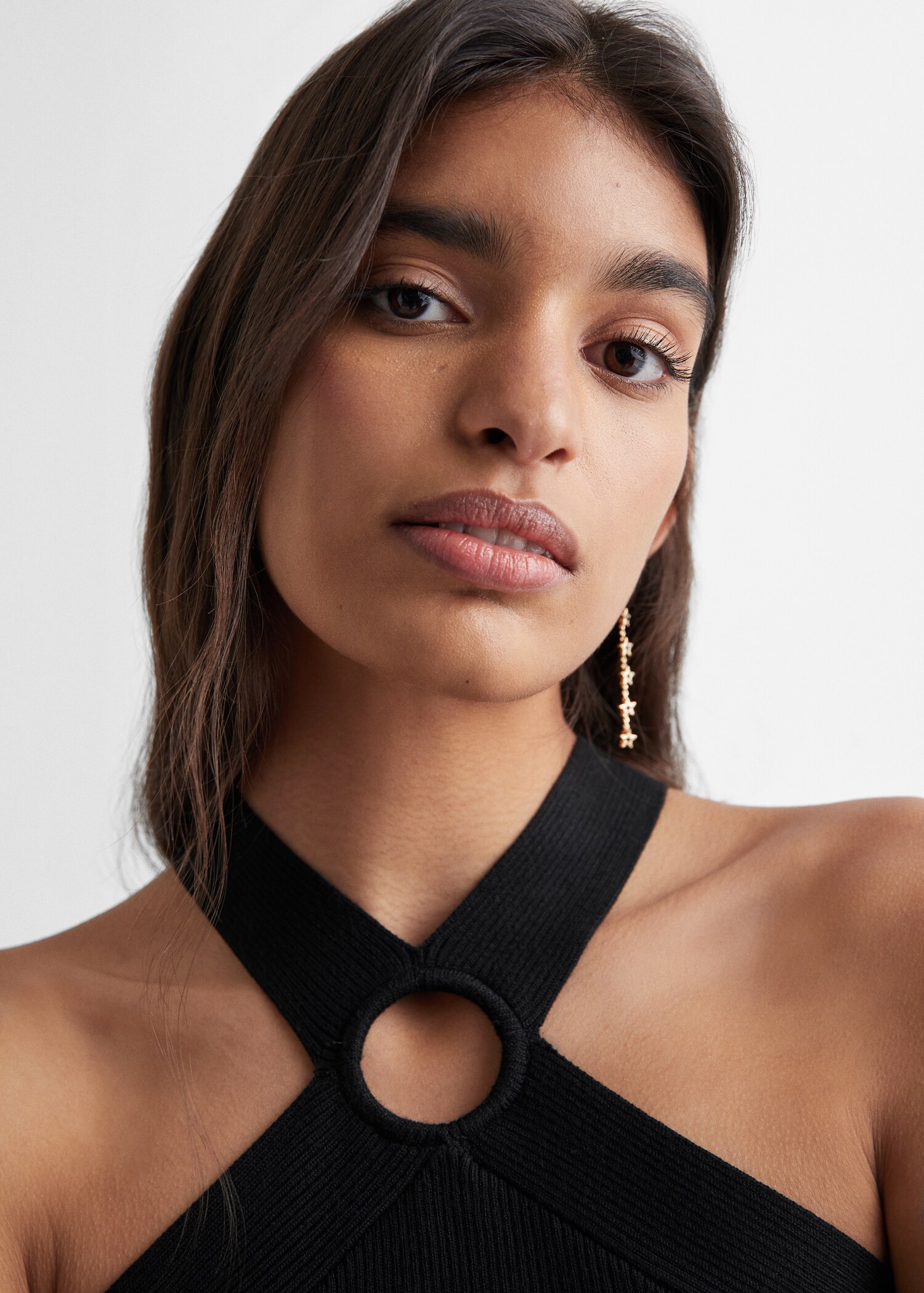 Knitted wrap top - Details of the article 1