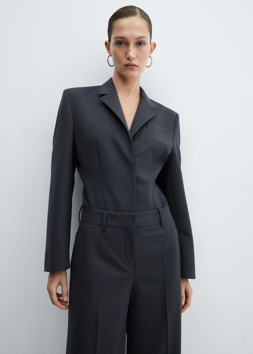 Wool suit pants - Women | MANGO OUTLET USA
