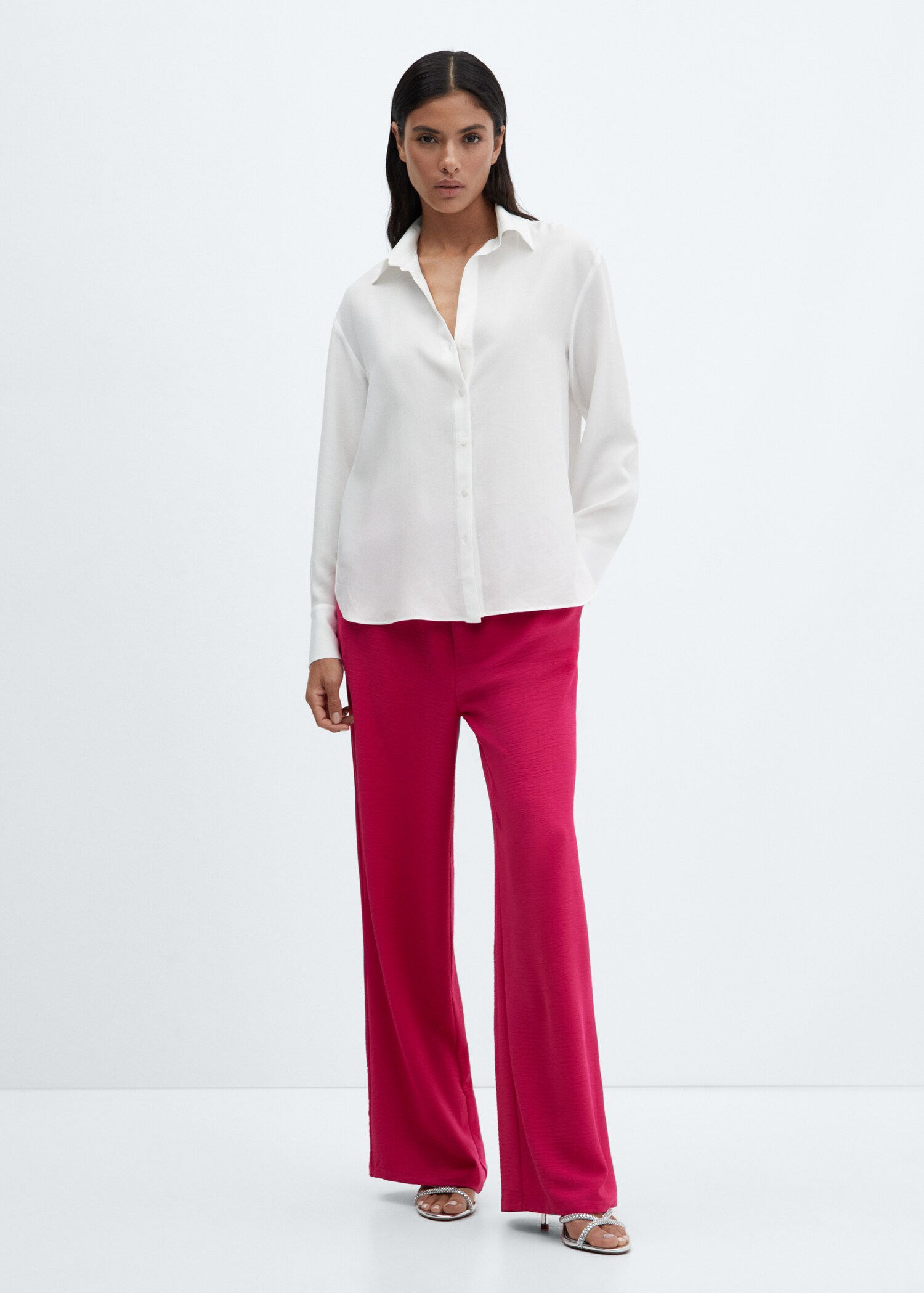 Wideleg-Hose mit Stretchbund - Detail des Artikels 2