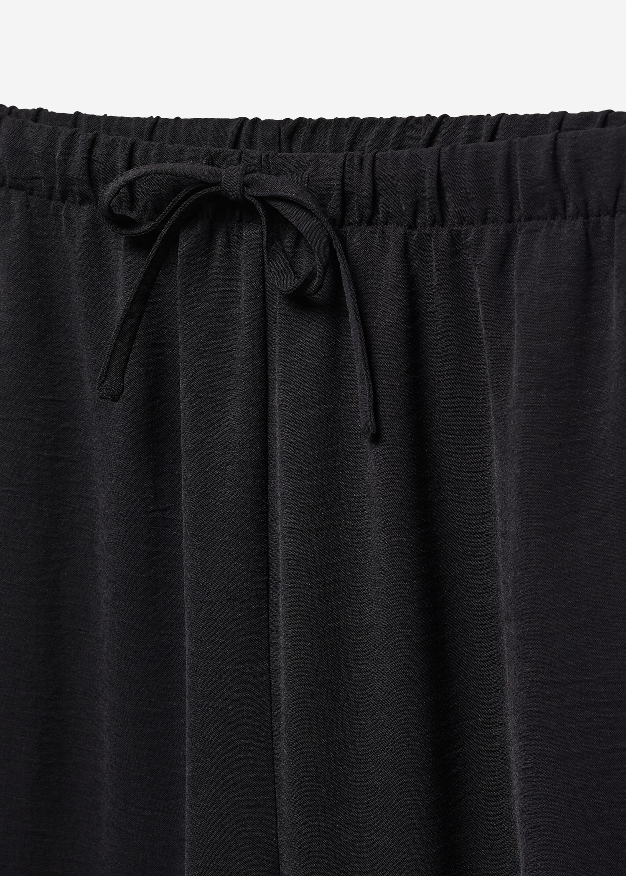 Wideleg trousers with elastic waist - Details of the article 8