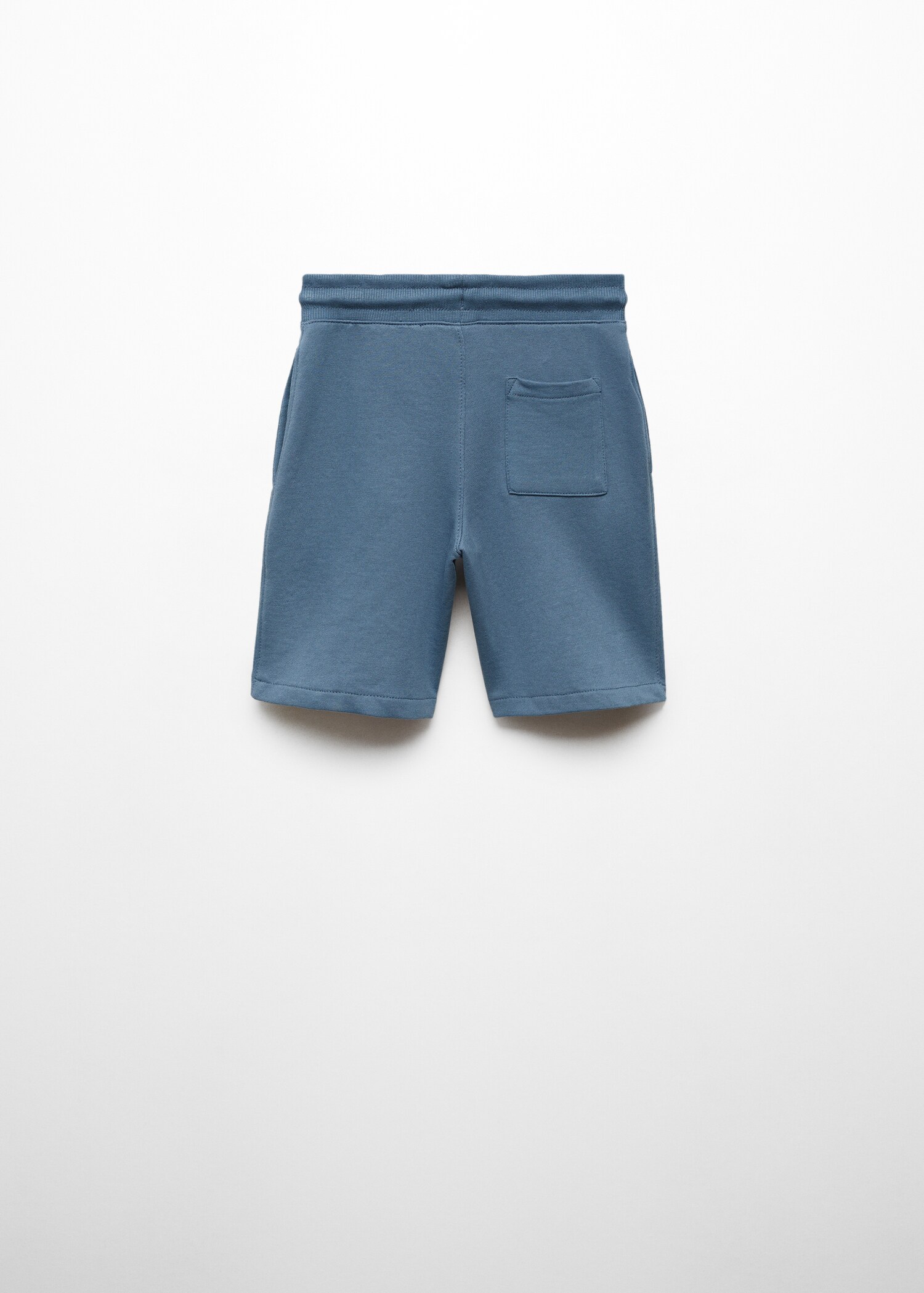 Bermuda coton taille élastique - Verso de l’article