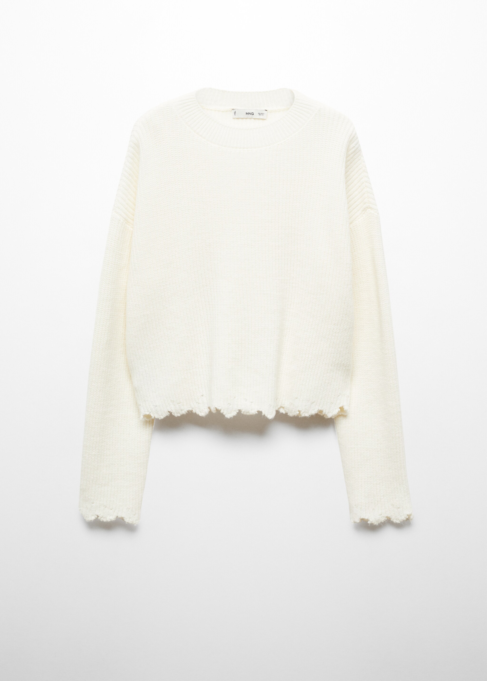 Pull-over maille col rond - Article sans modèle