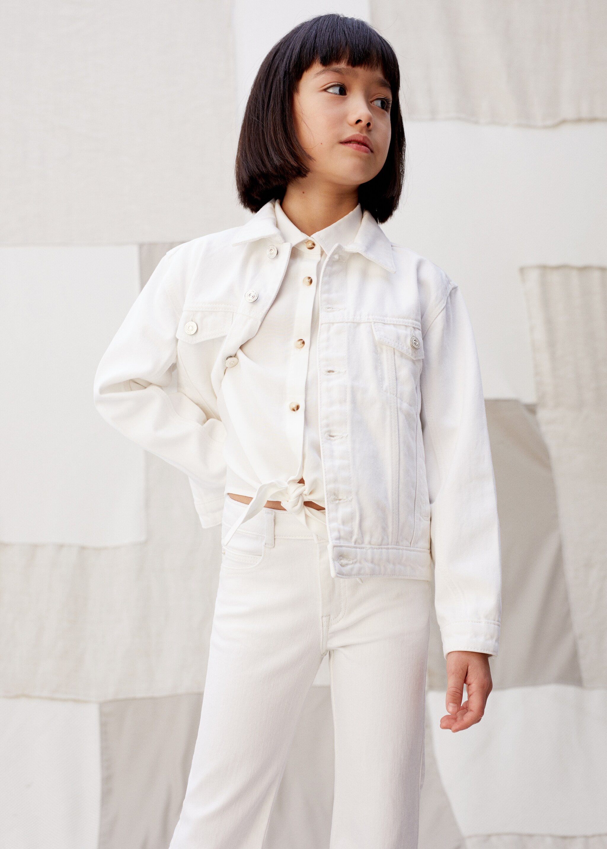 Flared jeans - Medium plane