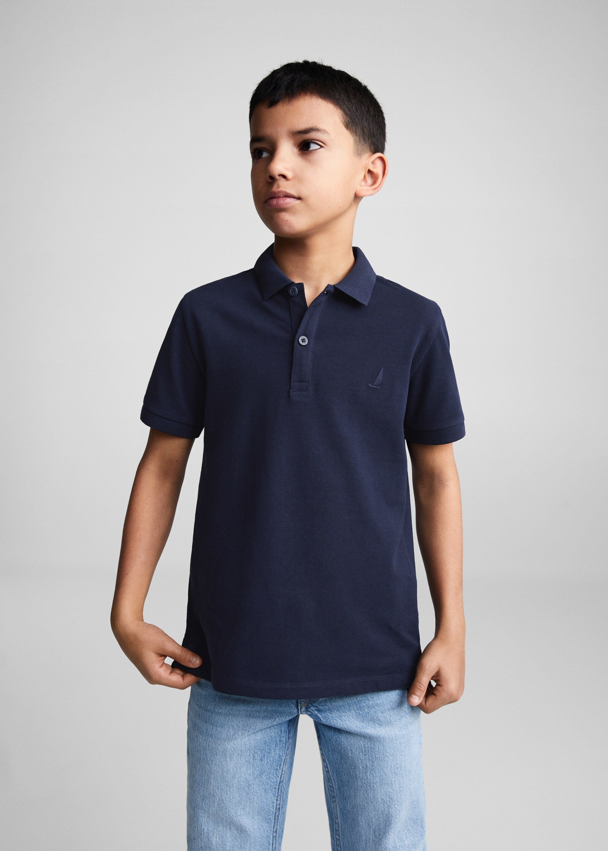 Polo 100 % coton - Plan moyen
