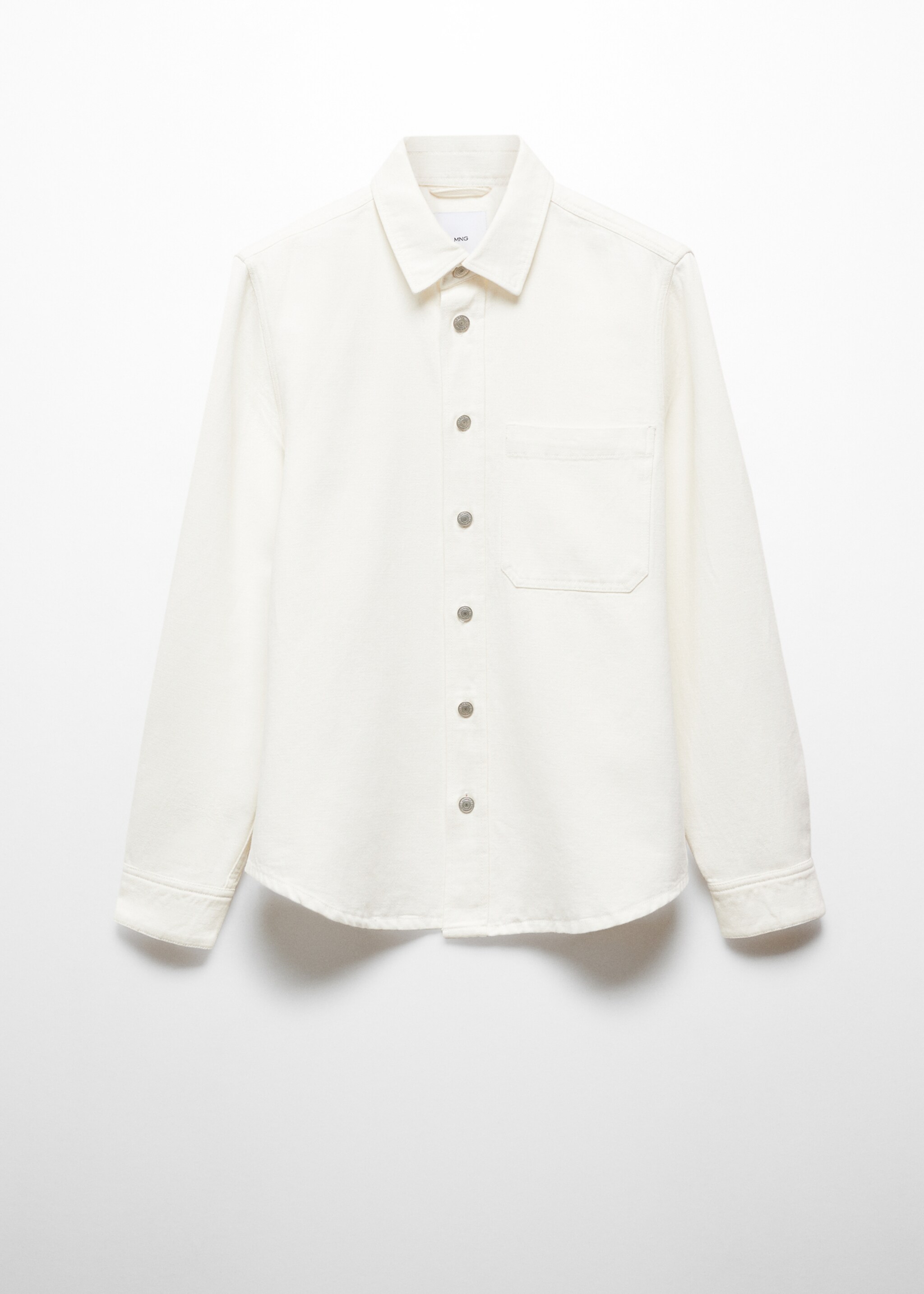 Sobrecamisa regular fit cotó i lli - Article sense model