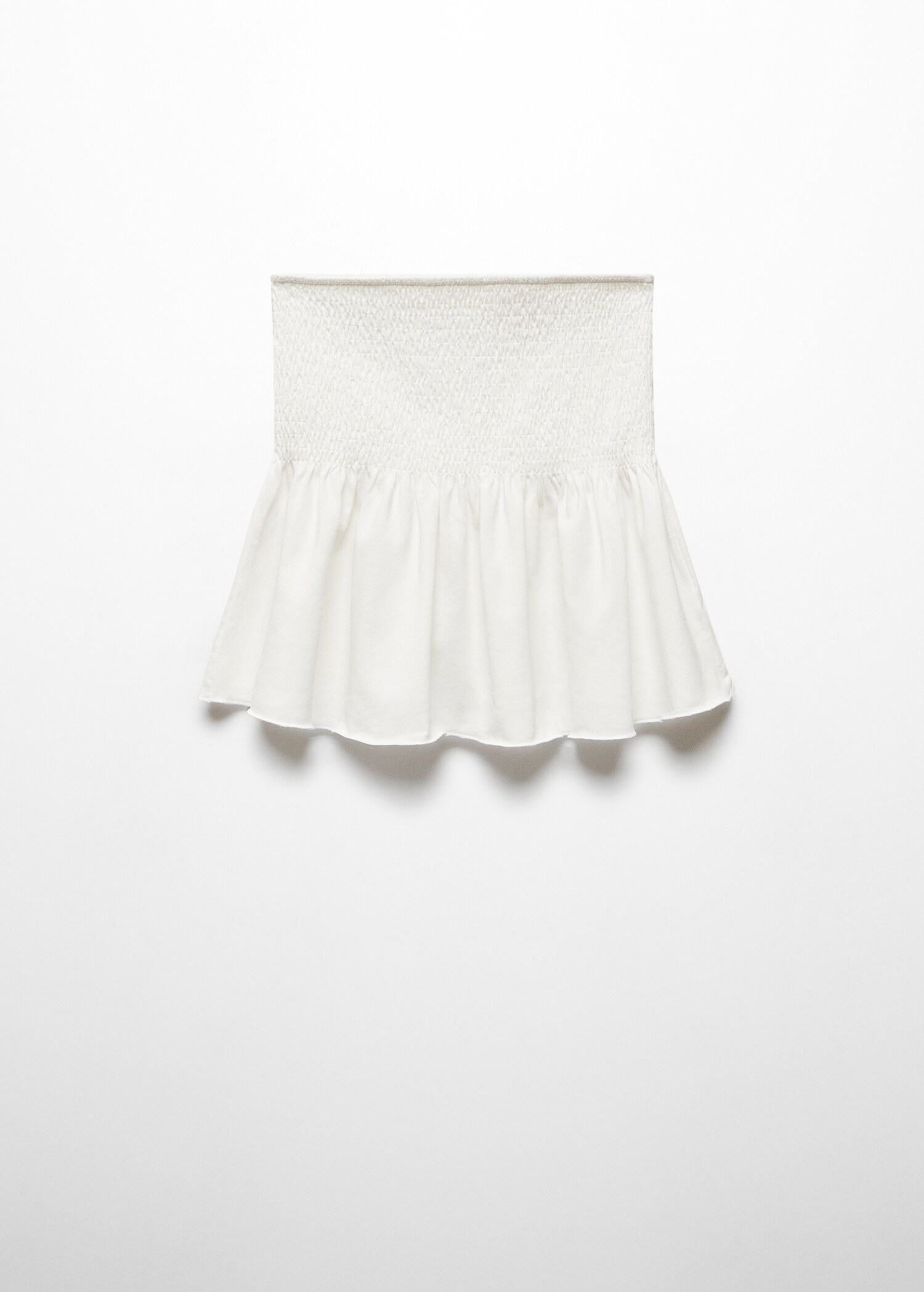 Ruched bandeau top - Article without model