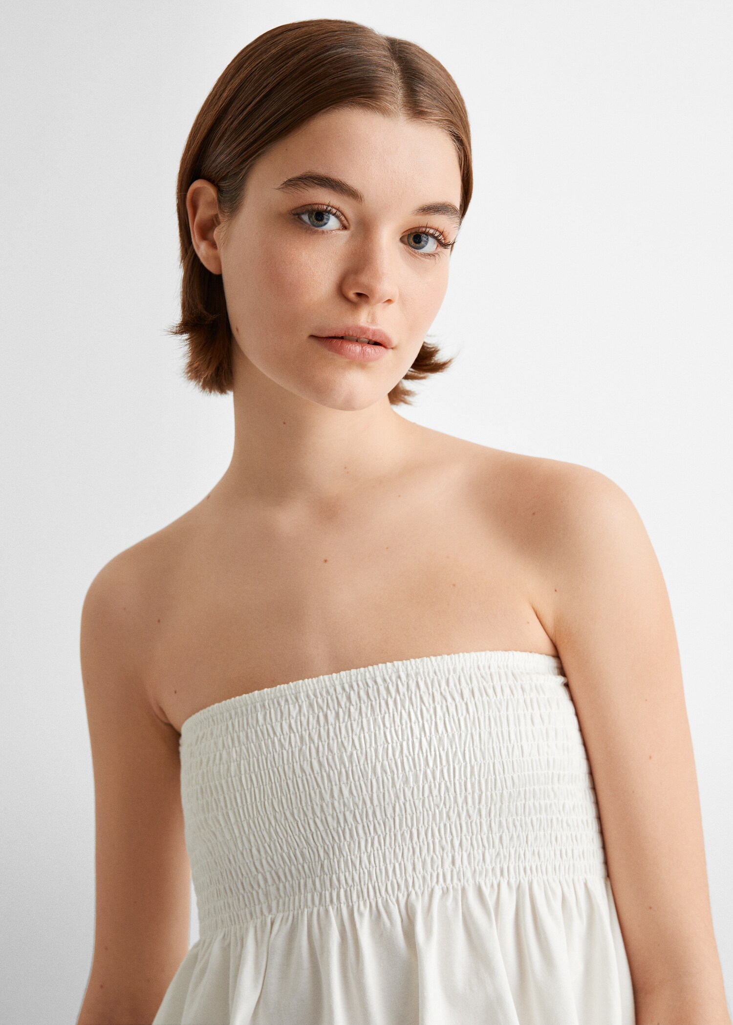 Ruched bandeau top - Details of the article 1