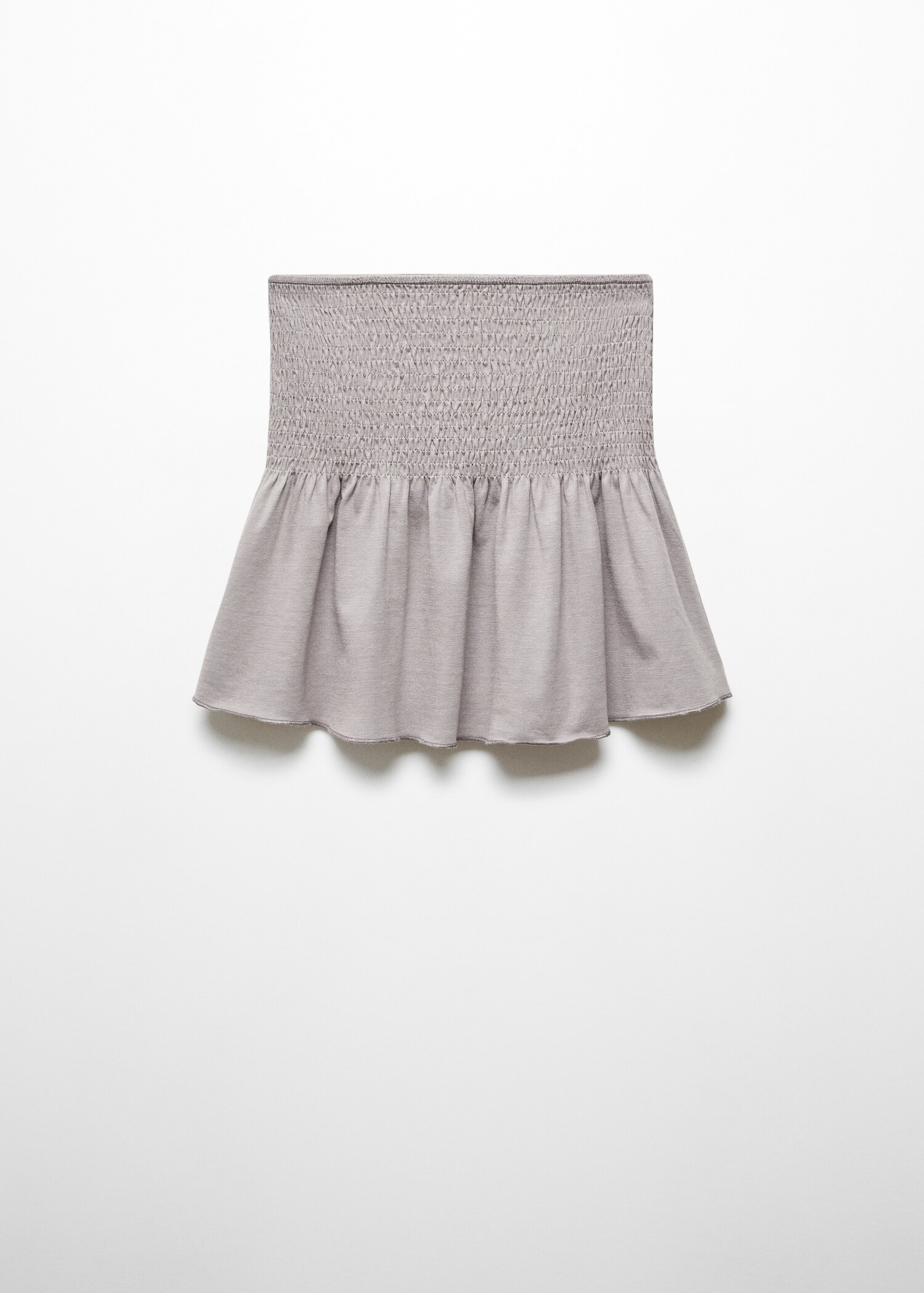 Ruched bandeau top - Article without model