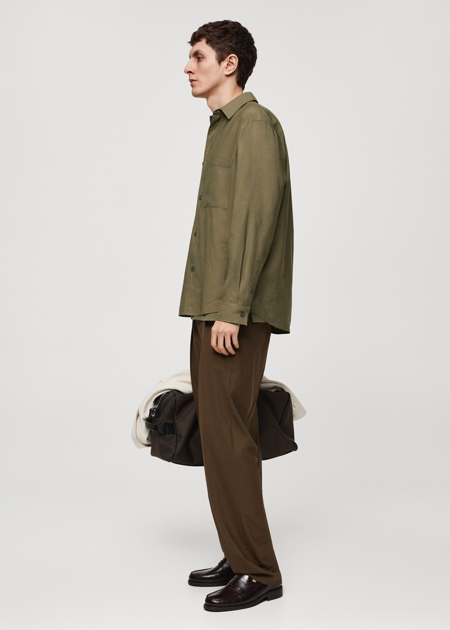 Regular Fit-Hemd mit Tasche - Detail des Artikels 2