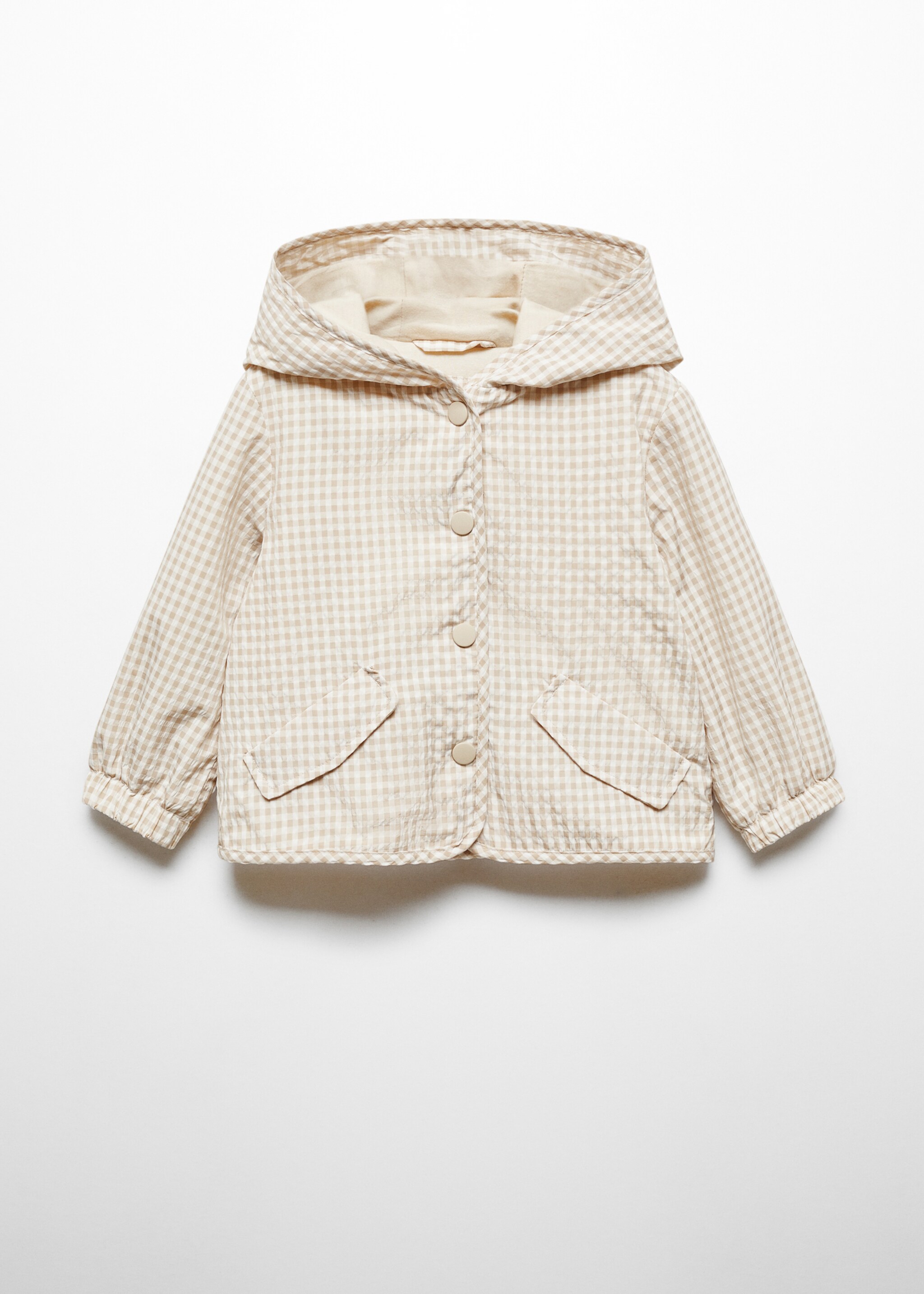 Buttoned jacket with pockets - Article without model