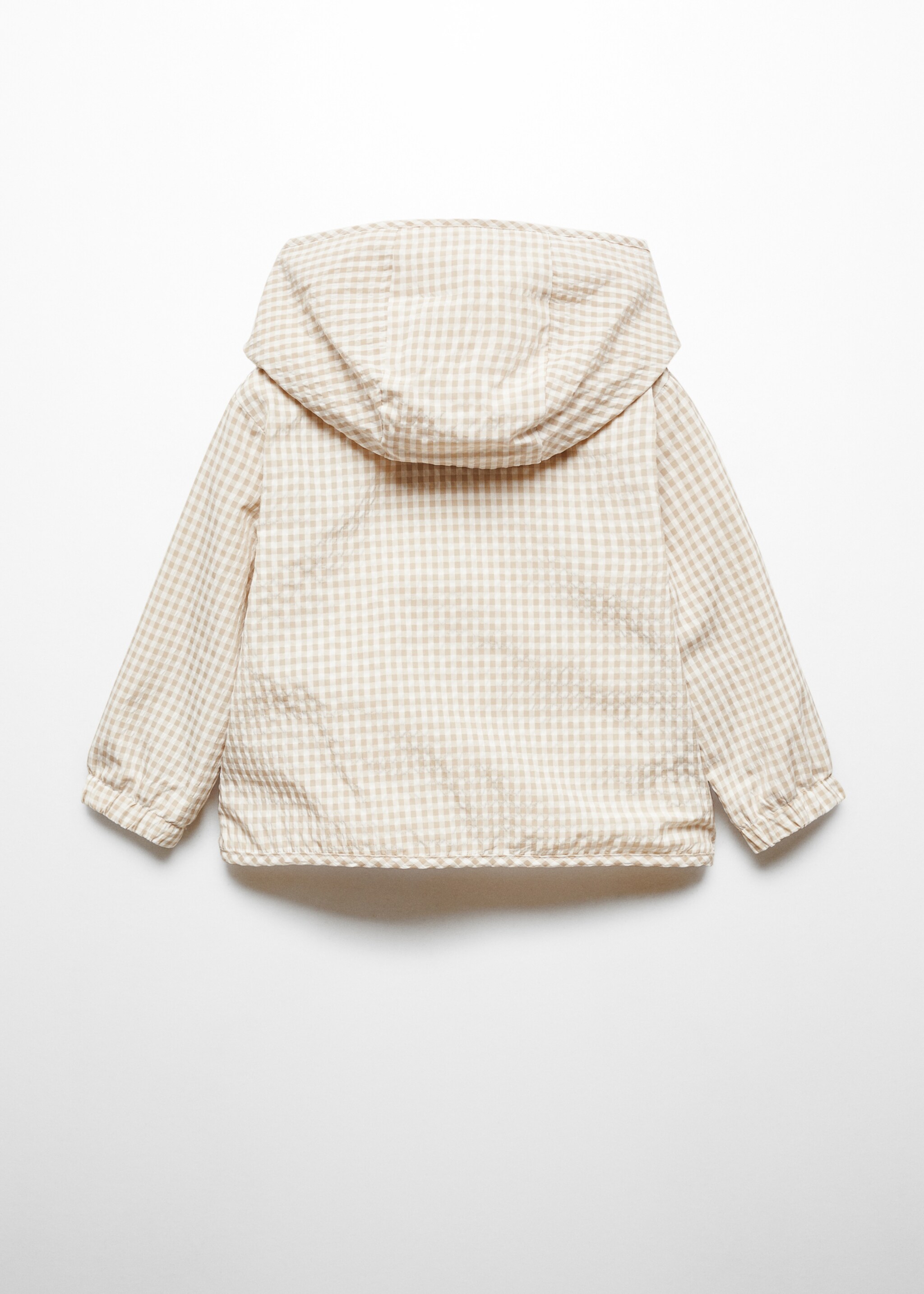 Buttoned jacket with pockets - Reverse of the article