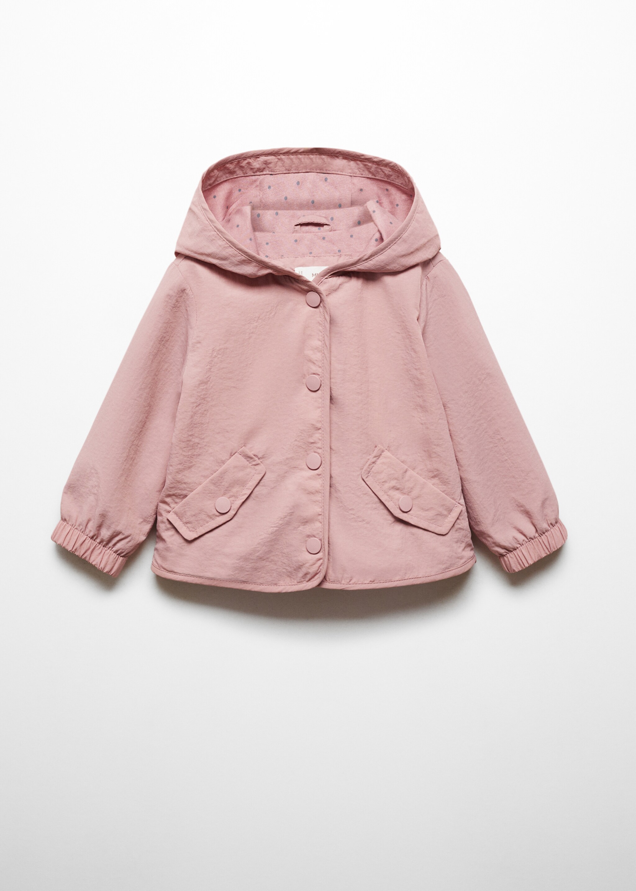 Jacke mit geknöpften Taschen - Artikel ohne Model, Rosa. Ref: 67075722-00.