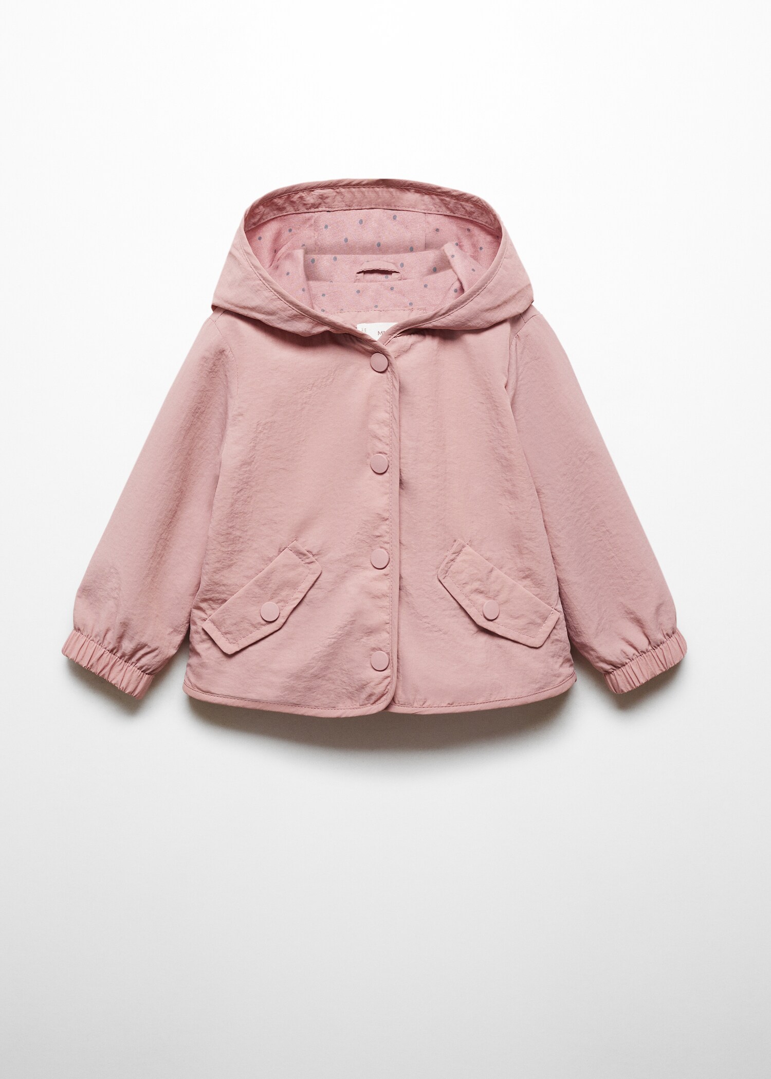 Buttoned jacket with pockets - Article without model