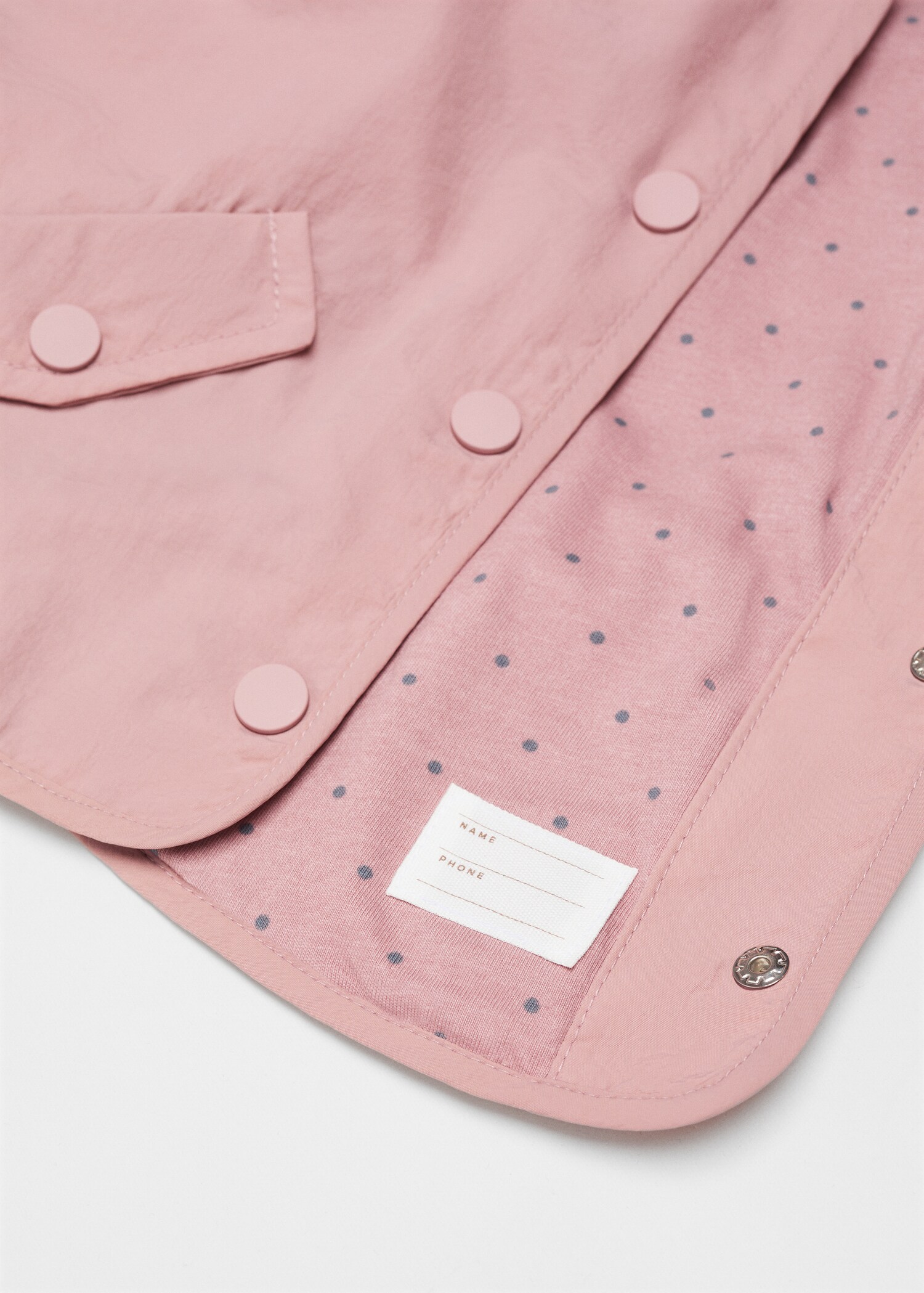 Buttoned jacket with pockets - Details of the article 0