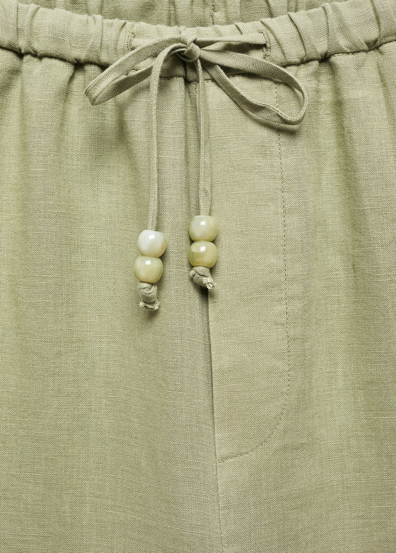 100% linen trousers - Details of the article 8