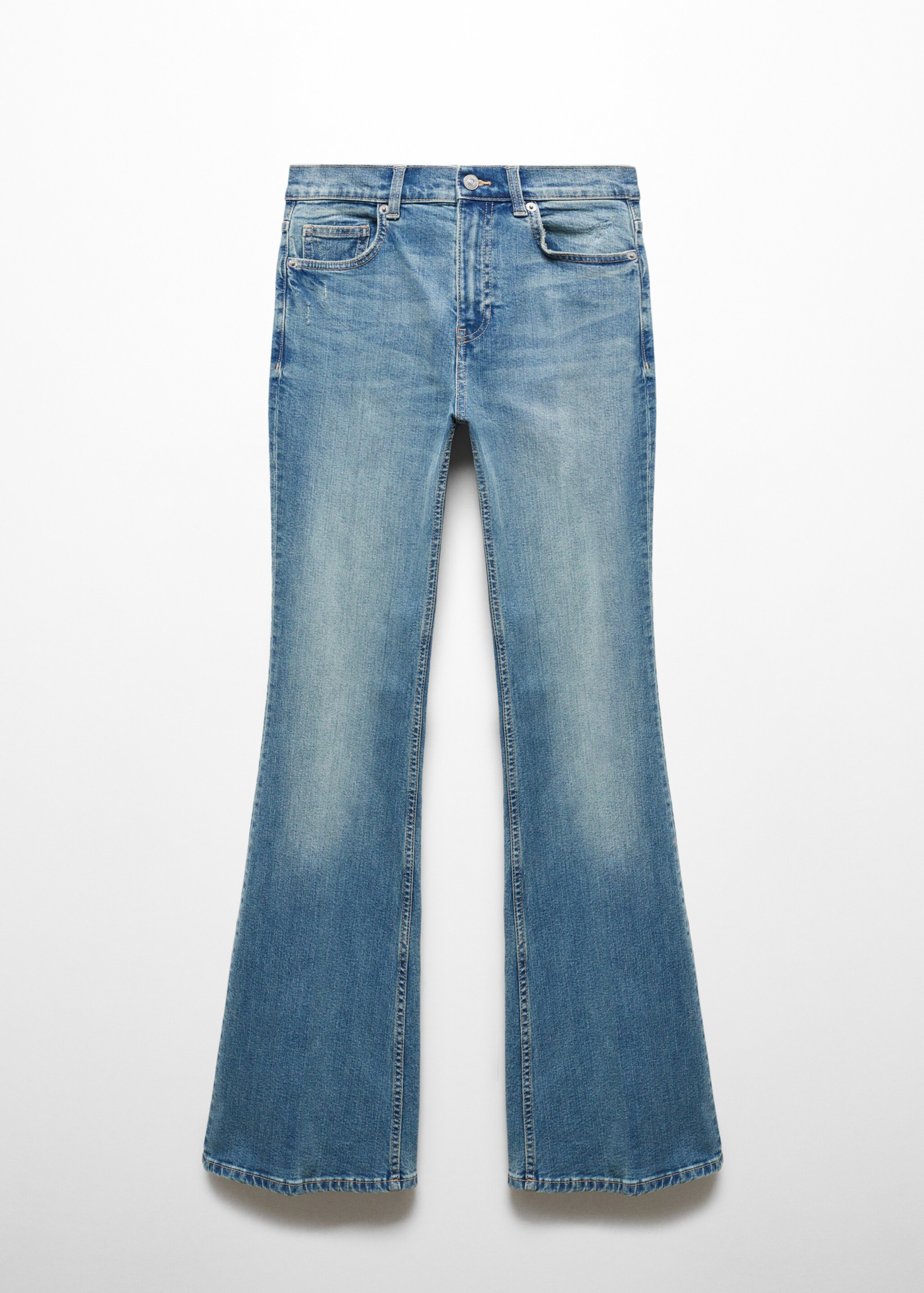 High-waist flared jeans - Article without model