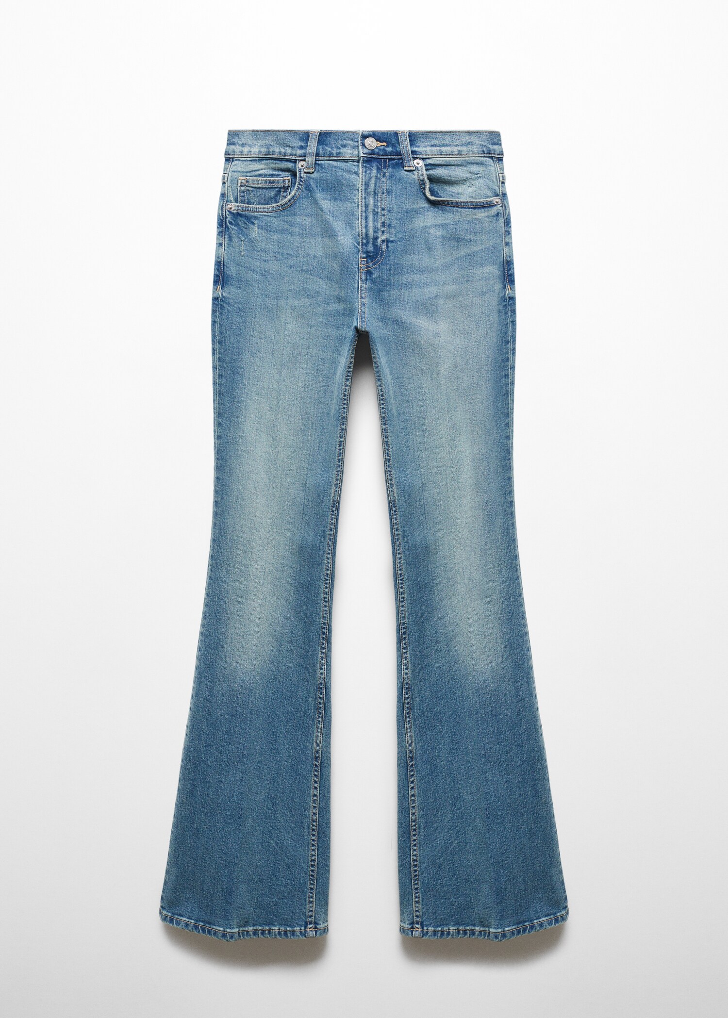 Jeans flare hög midja - Artikel utan modell