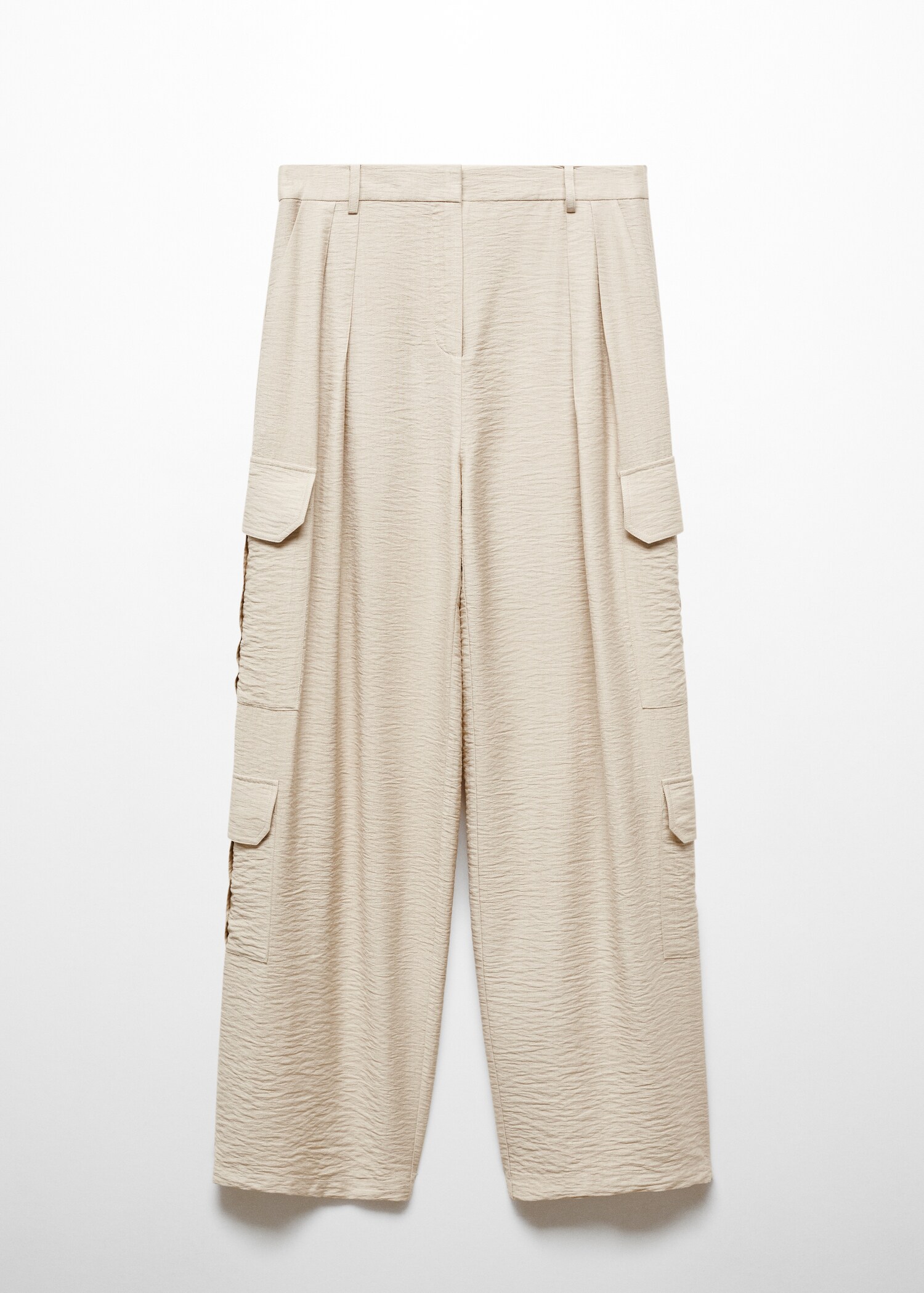 Pleated cargo trousers - Article without model