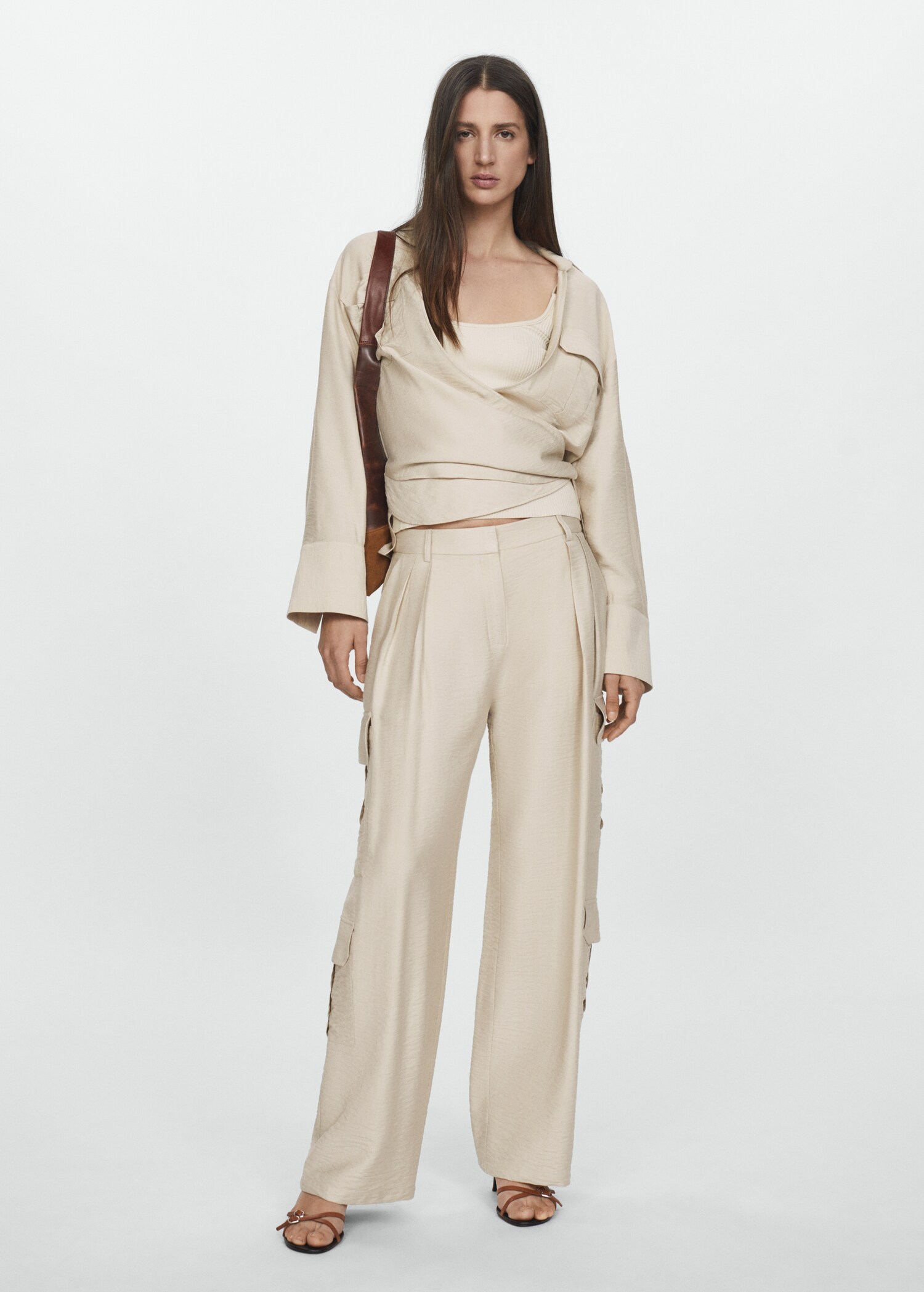 Pleated cargo trousers - Details of the article 7