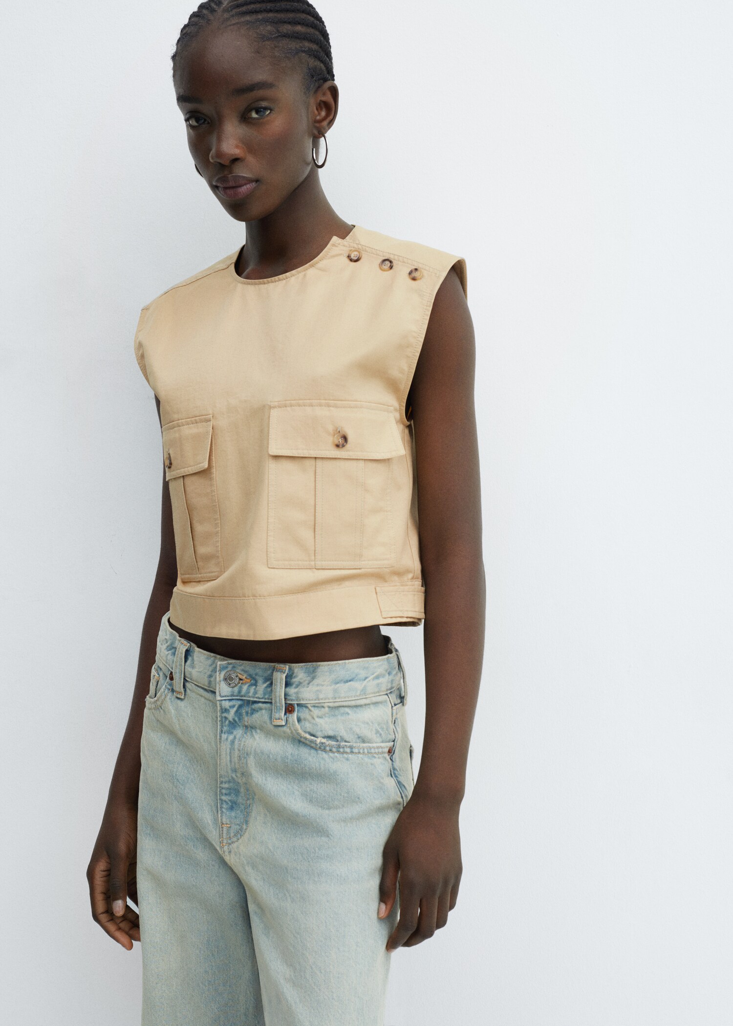 Gilet détail poches - Détail de l'article 2