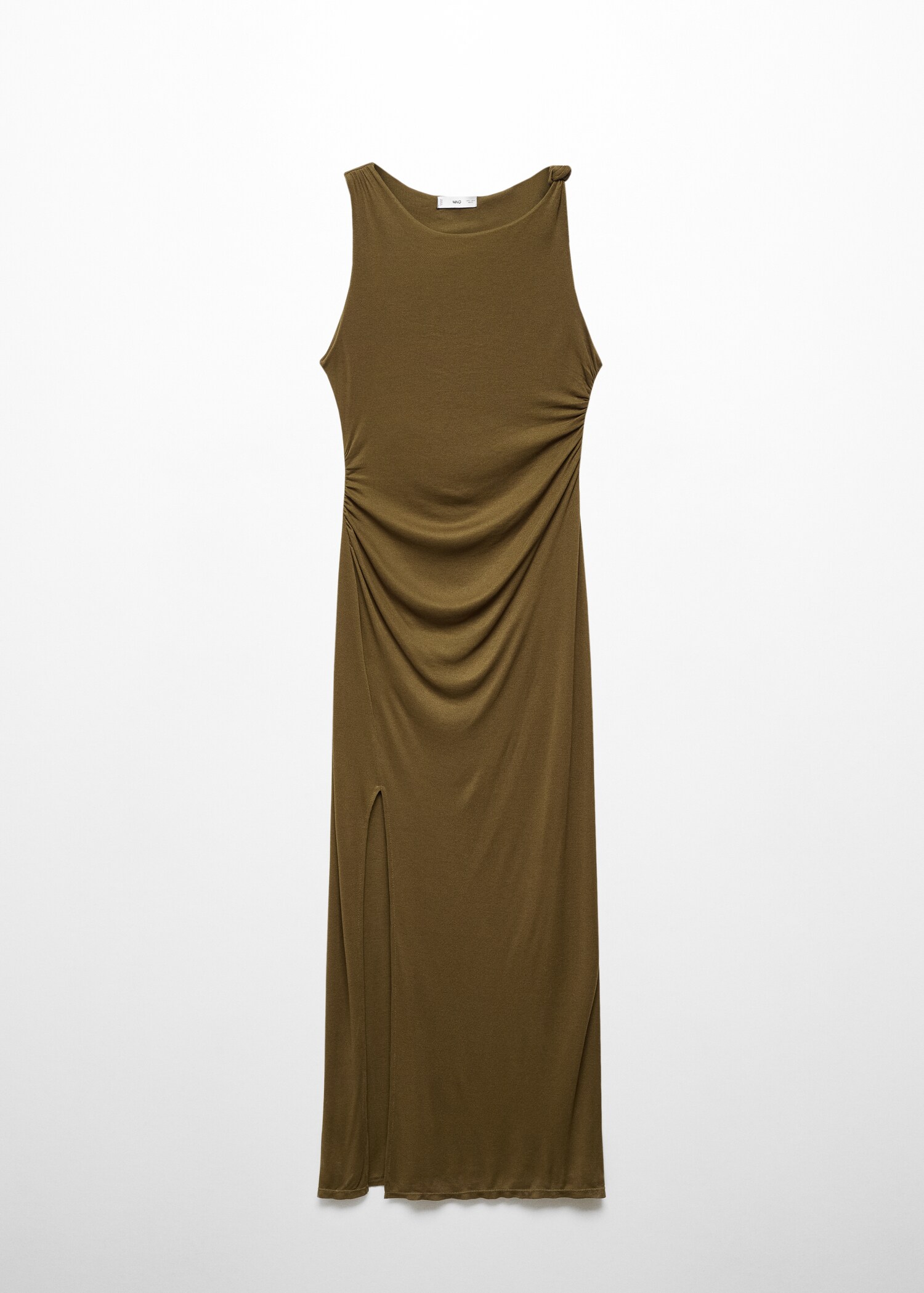 Cut-out ruched dress - Article without model