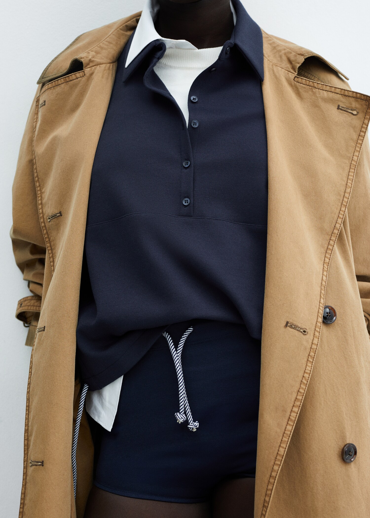 Sudadera polo cordón ajustable - Detalle del artículo 6