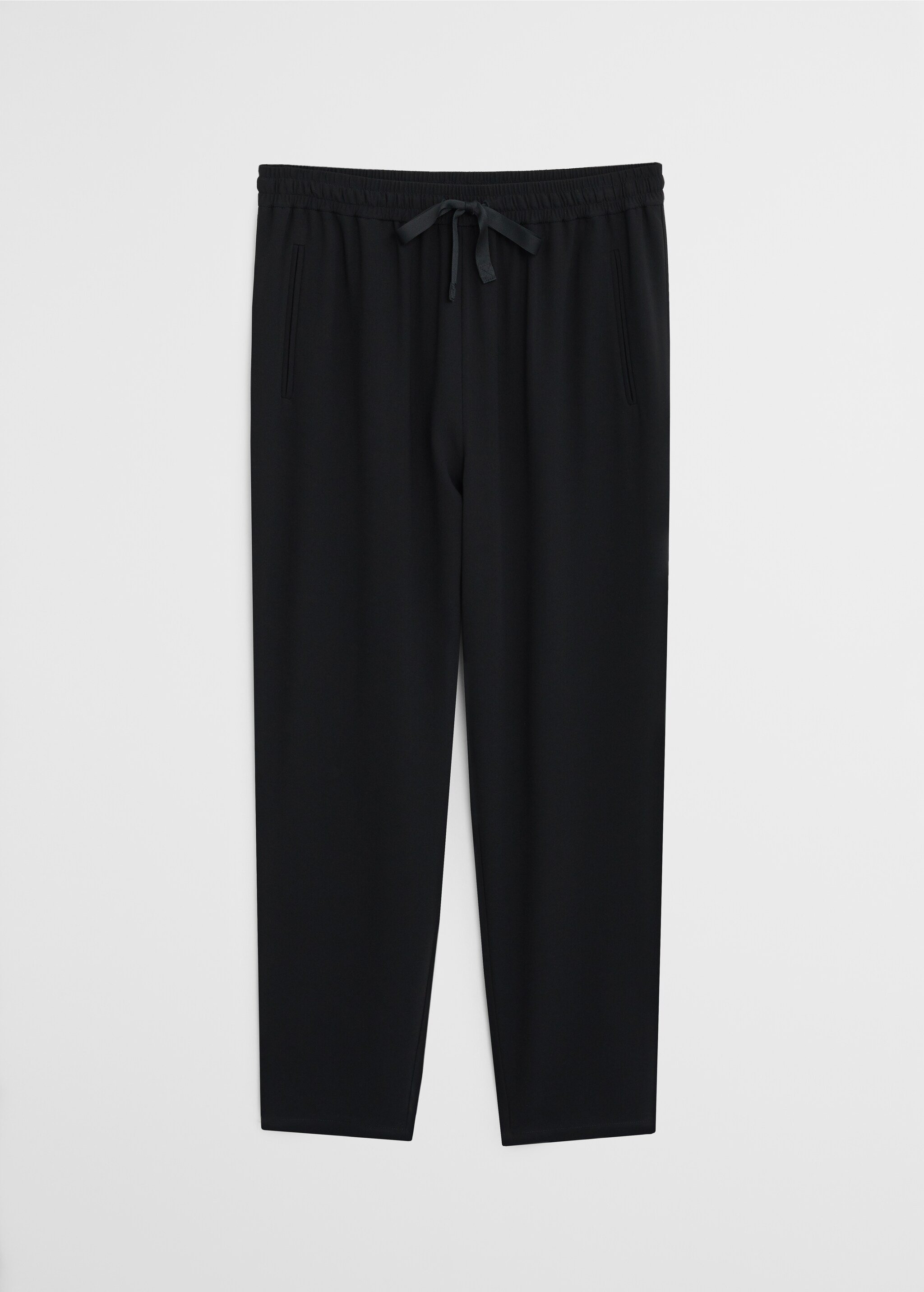 Drawstring baggy trousers - Article without model