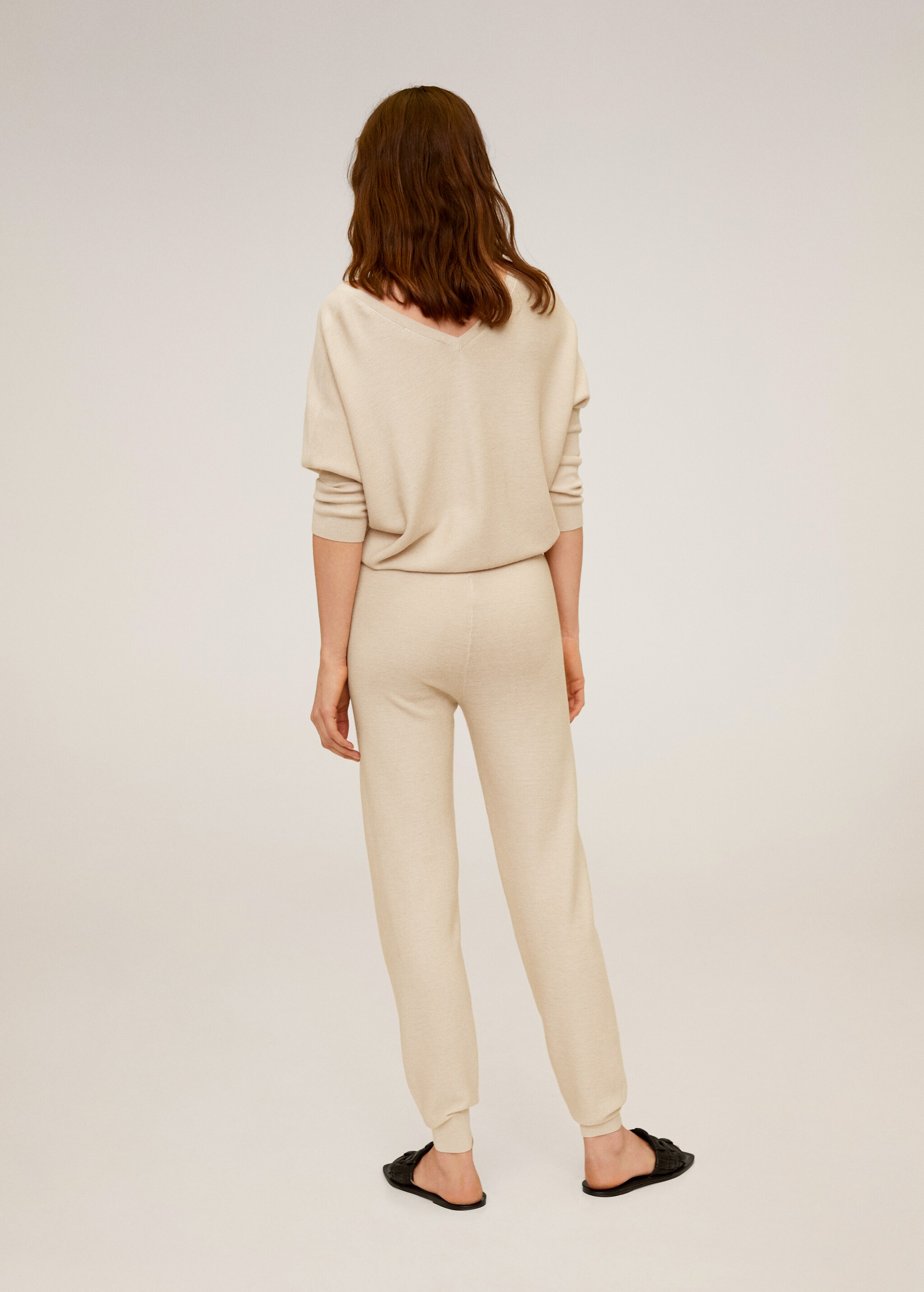 Pantalón jogger punto - Reverso del artículo