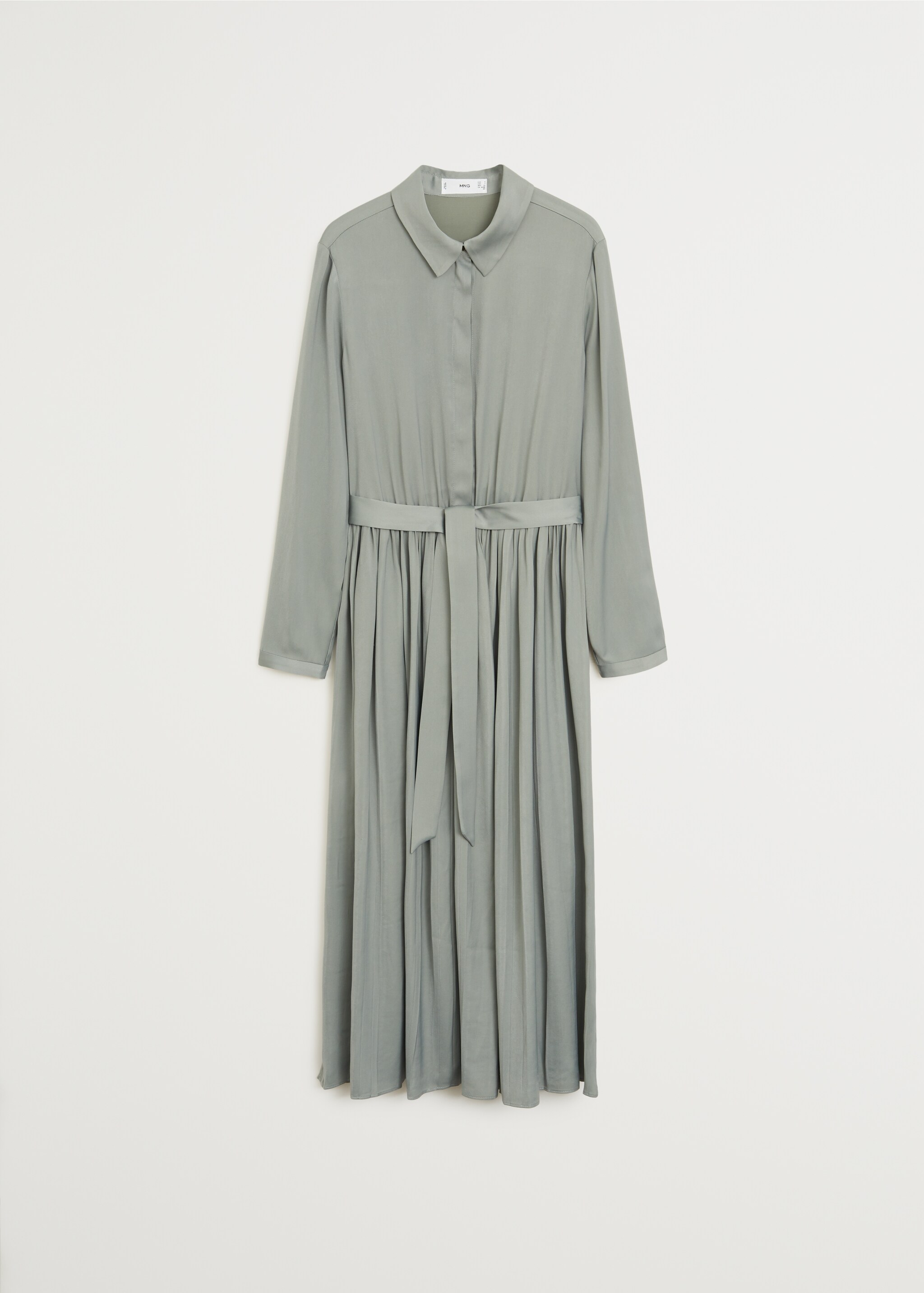 Vestido camisero satinado - Artículo sin modelo