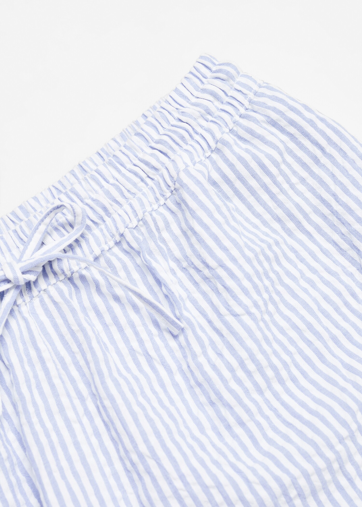 Tweedelige gestreepte katoenen pyjama - Detail van het artikel 8