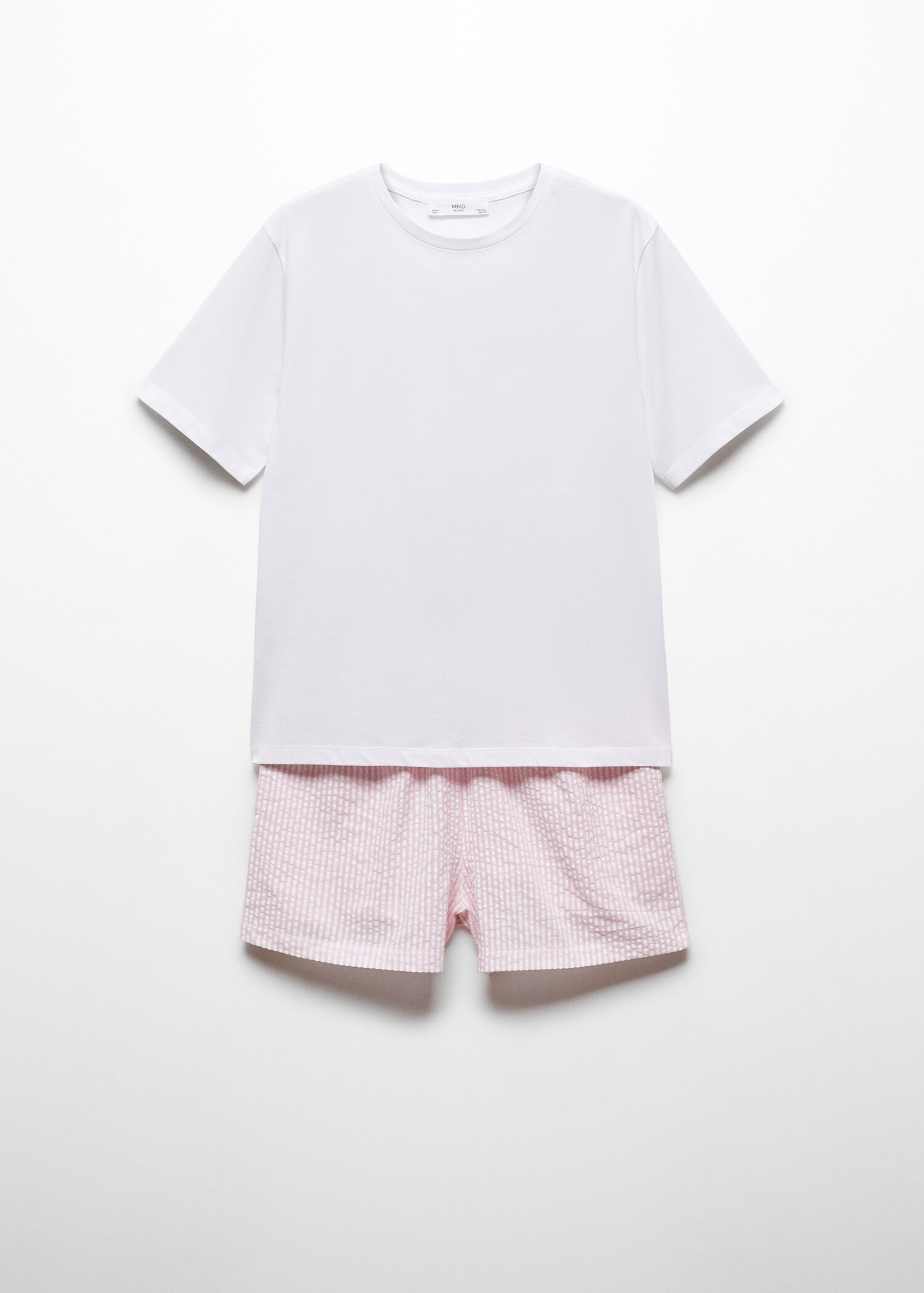 Pijama de duas peças às riscas - Artigo sem modelo