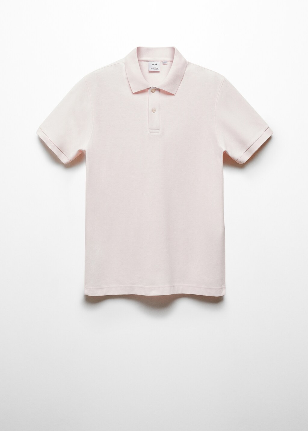 100% cotton pique polo shirt - Men | MANGO OUTLET USA